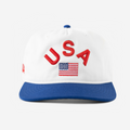 USA WC ARCH HAT (IVoRY/BLUE)