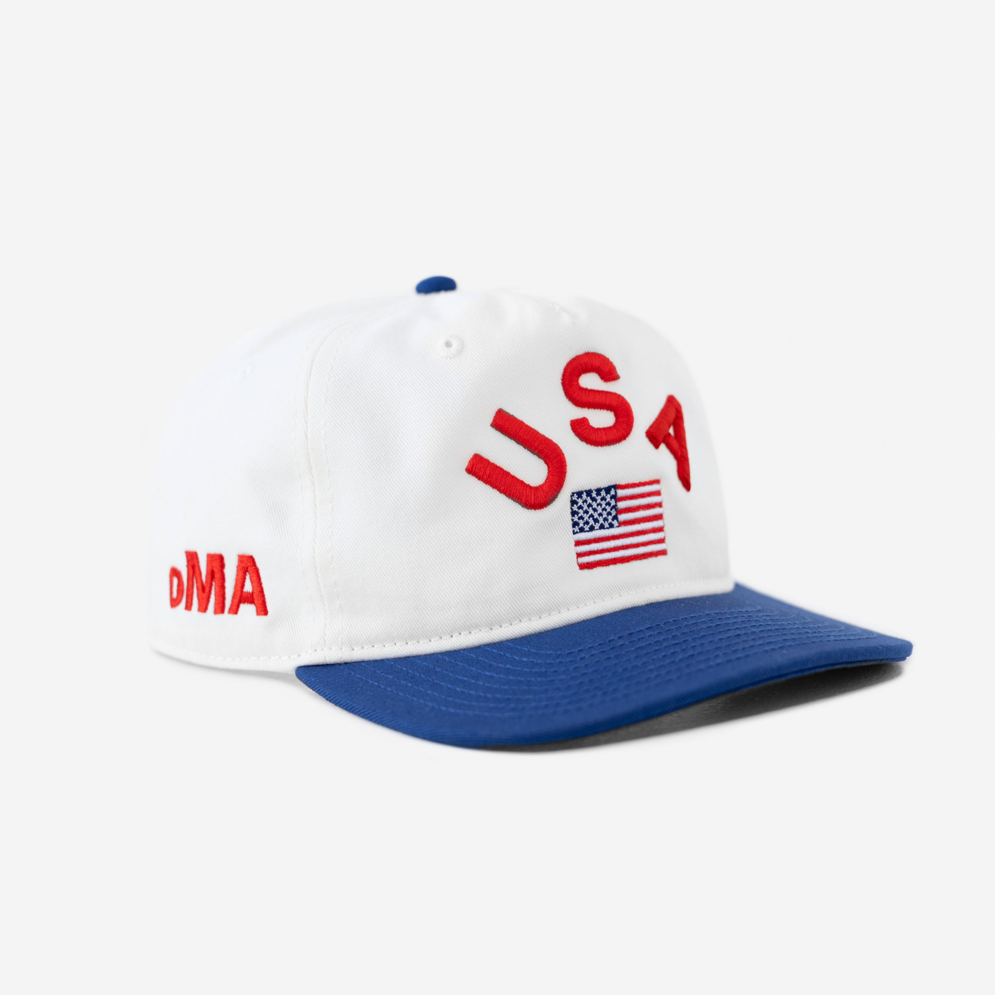USA WC ARCH HAT (IVoRY/BLUE)