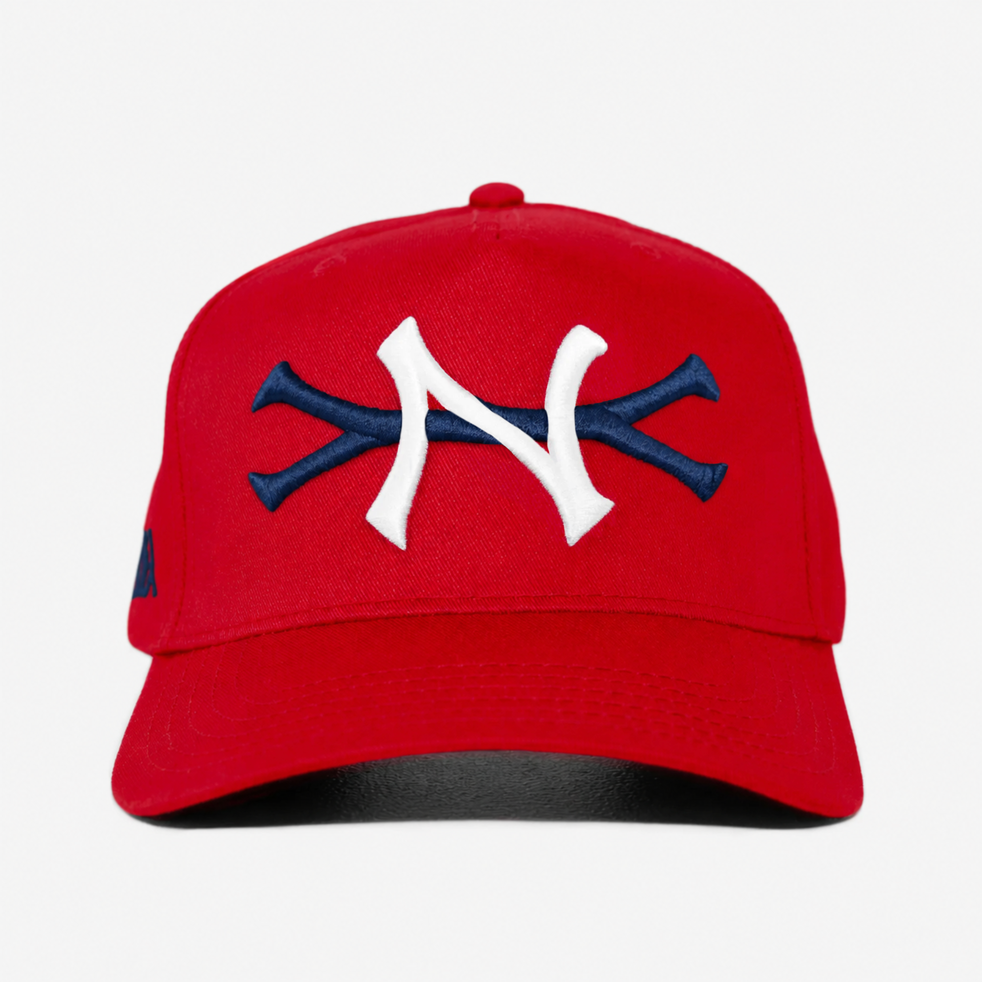 NEW YoRK USA WC CURVED BRIM HAT (RED)