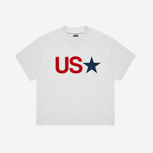 USA STAR SHIRT (WHITE)
