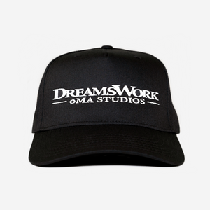 DREAMSWORK CURVED BRIM HAT (BLACK)