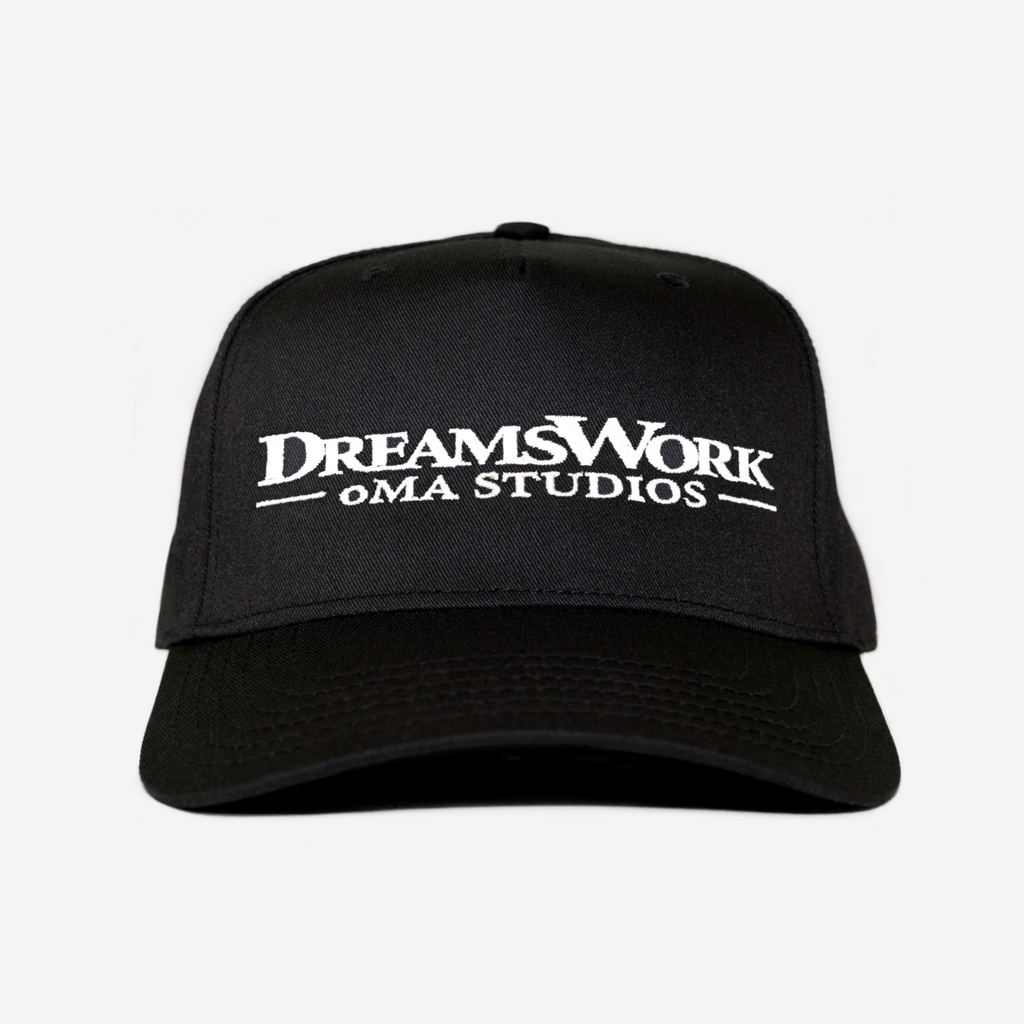 DREAMSWORK CURVED BRIM HAT (BLACK)