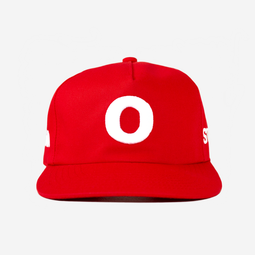 "o" HAT (RED)