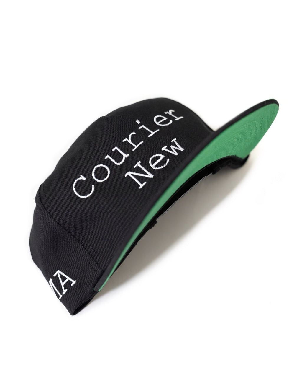 Courier New FoNT HAT (BLACK)