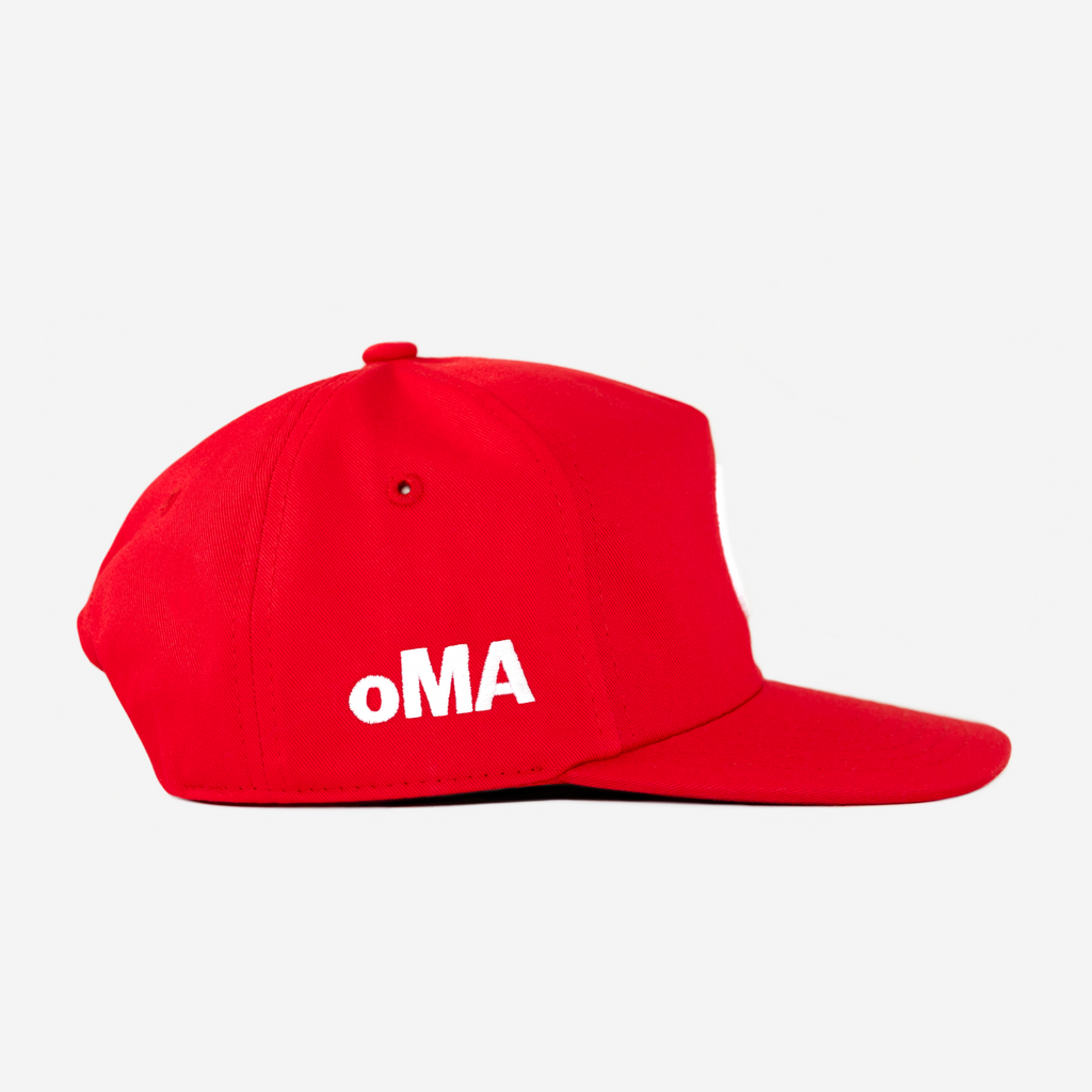 "o" HAT (RED)