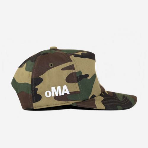 "o" HAT (ARMY CAMO)