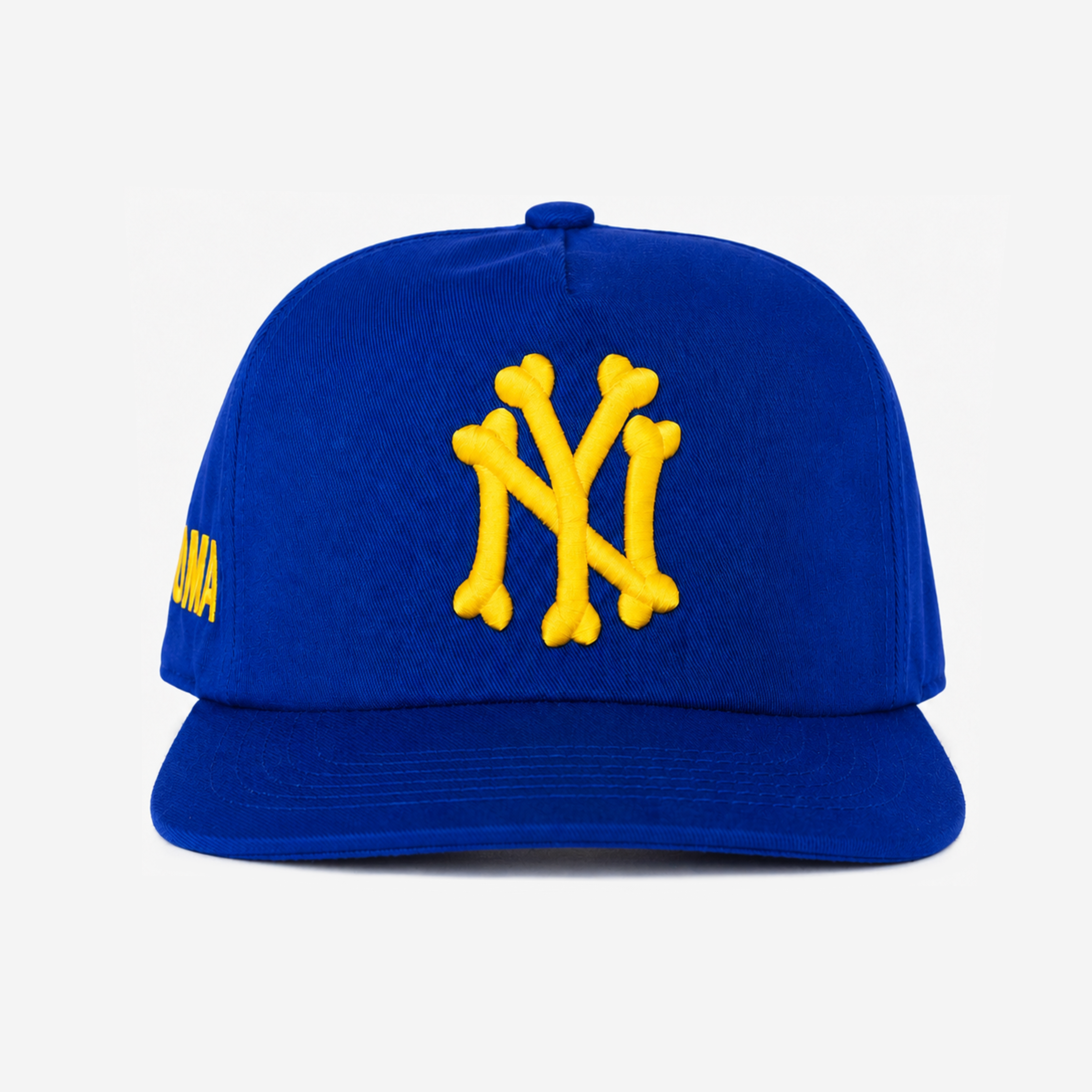 NY BRASIL BONES HAT (BLUE)