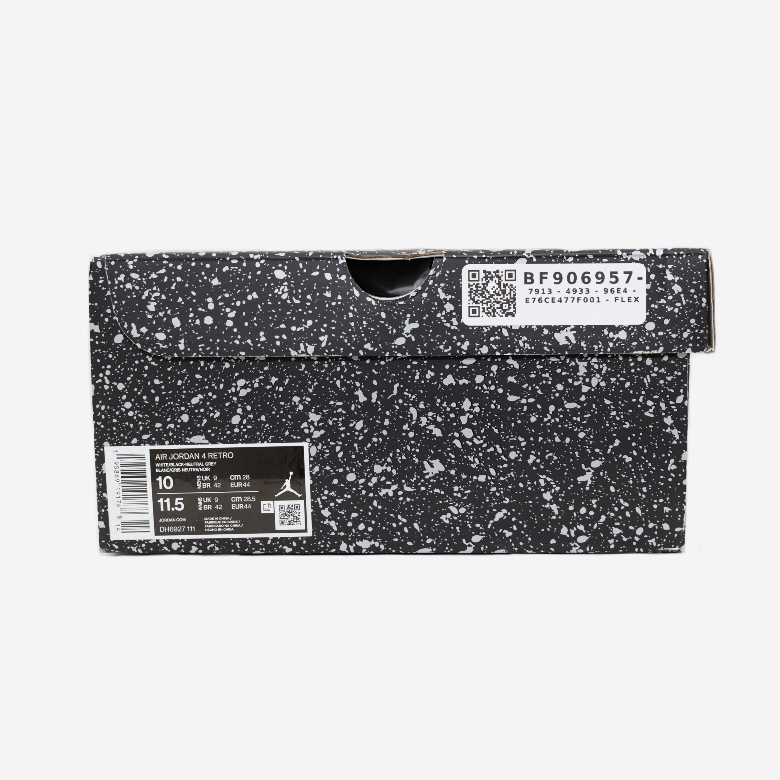 NIKE AIR JORDAN 4 (MILITARY BLACK)