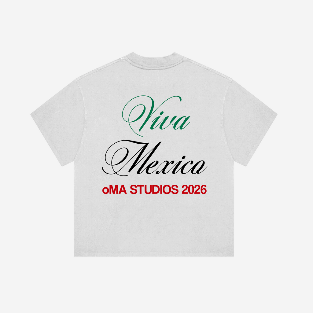 VIVA MEXICo SHIRT (WHITE)