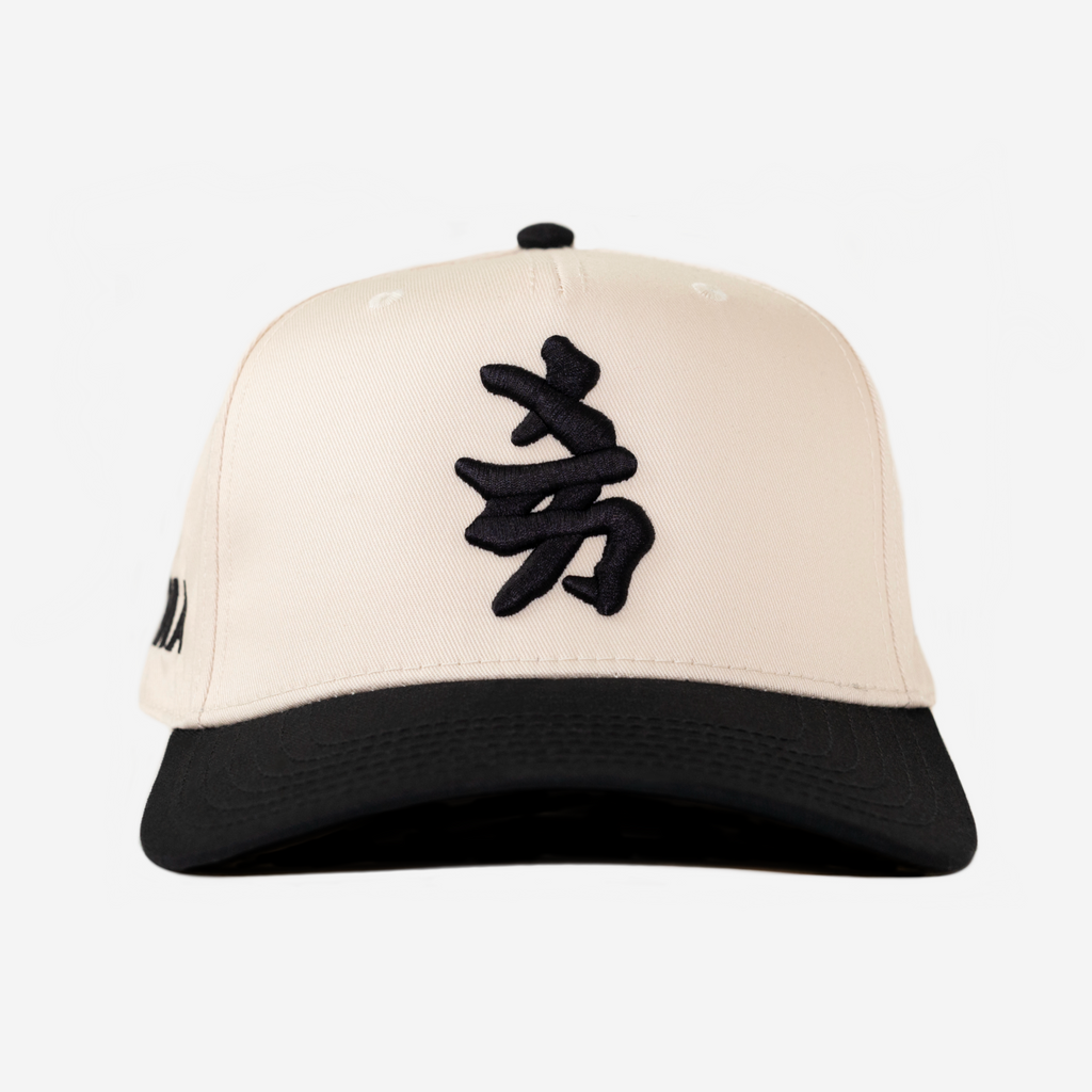 NY JAPAN CURVED BRIM HAT (CREAM)
