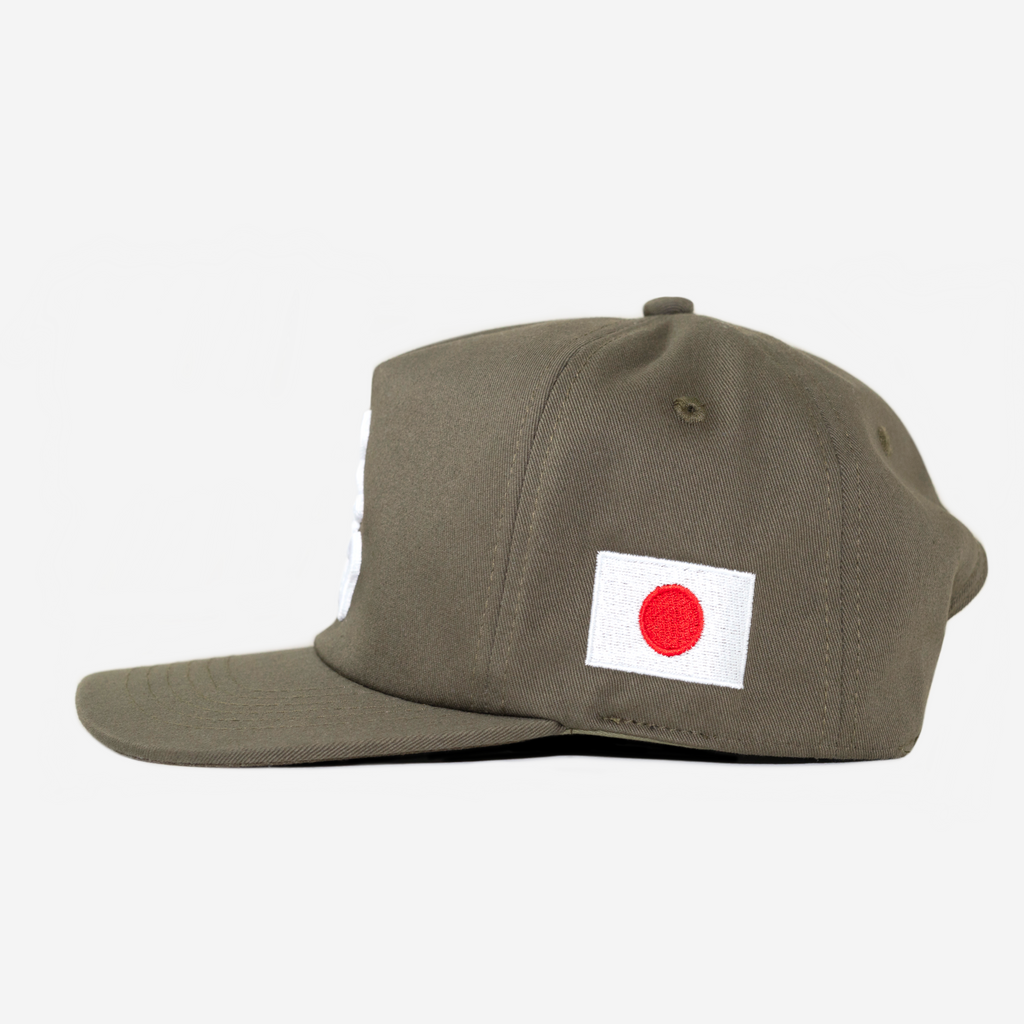 NY JAPAN HAT (ARMY)