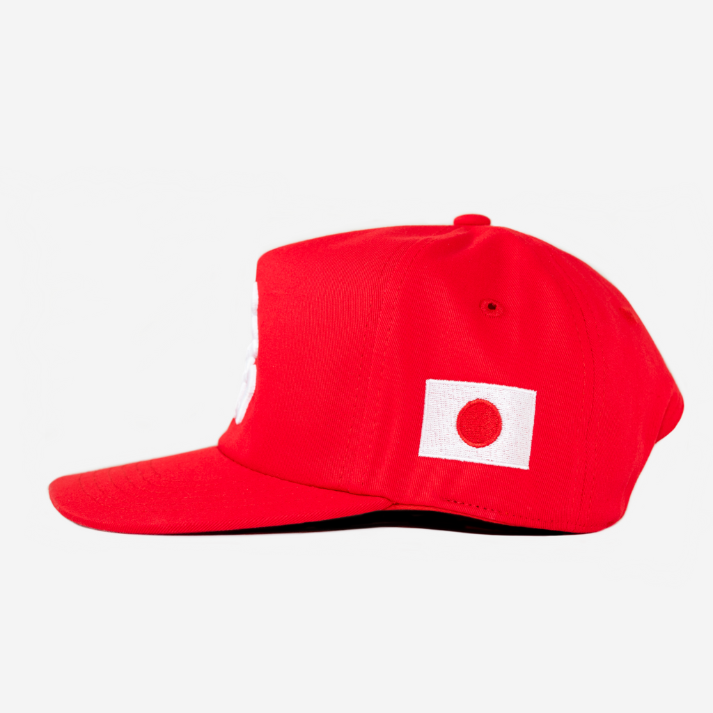 NY JAPAN HAT (RED)
