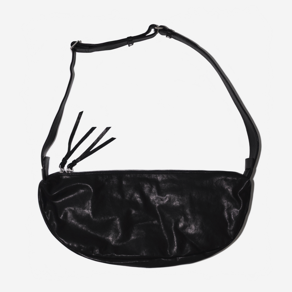 LEATHER ZIP BAG