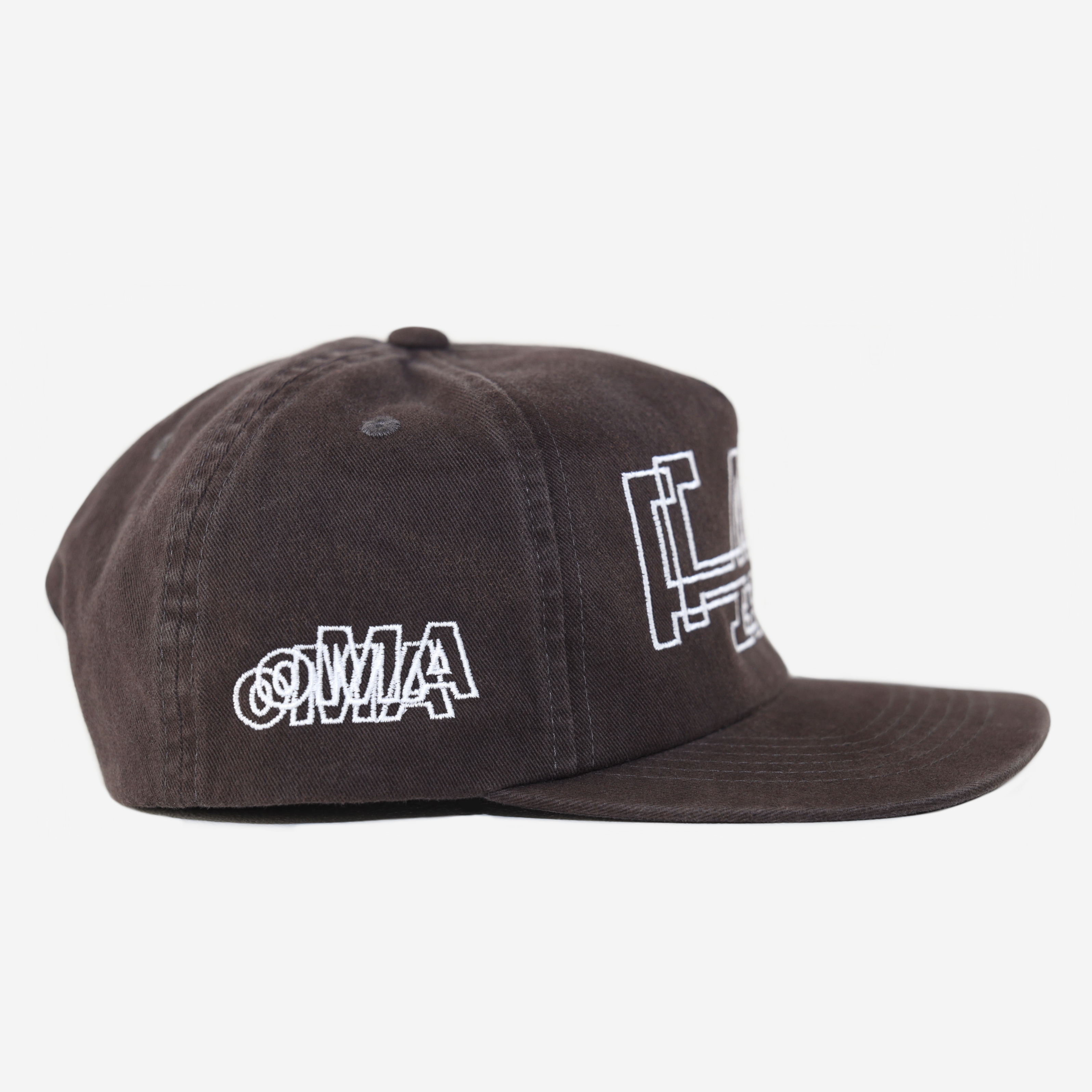 LA 2D HAT (VINTAGE BLACK)