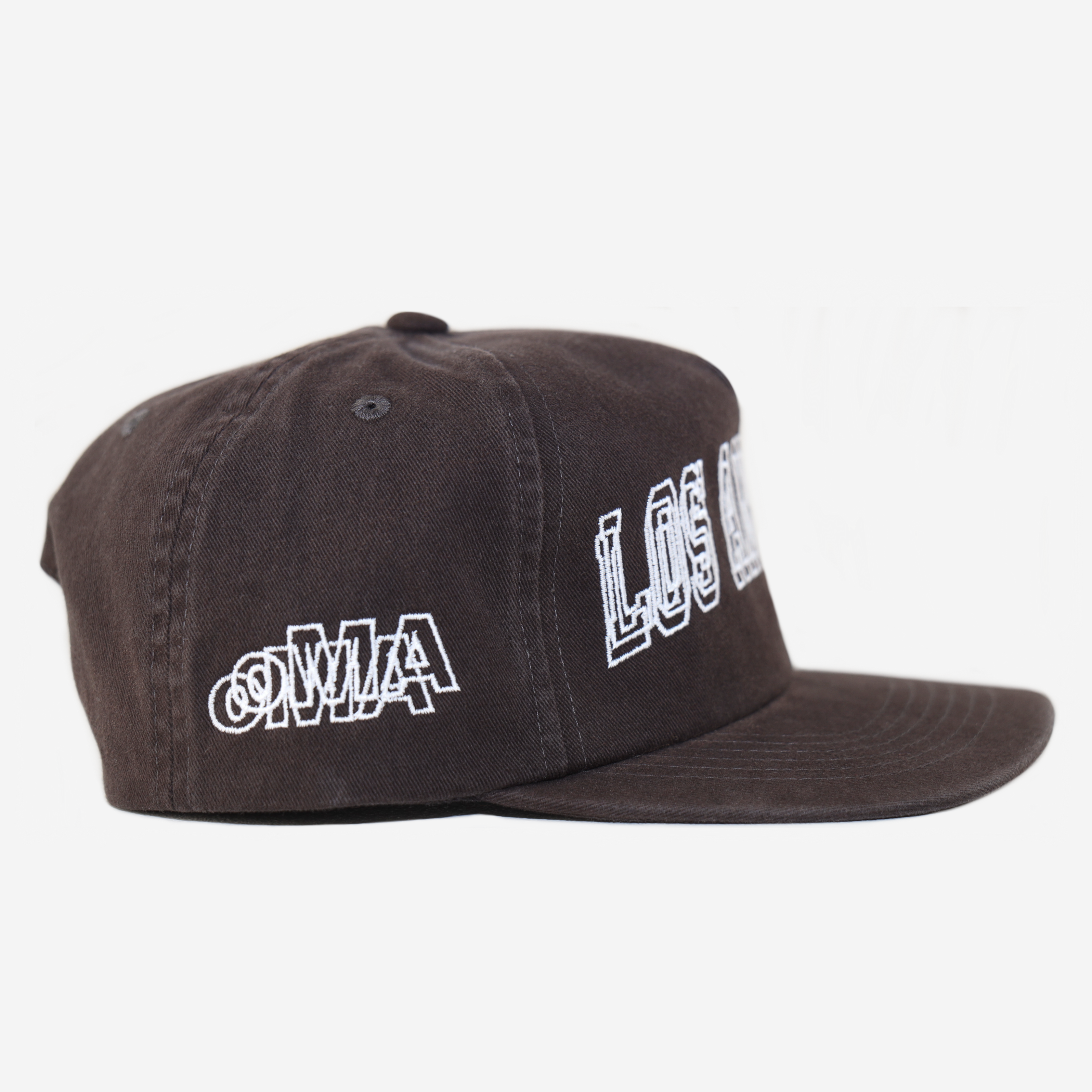 LoS ANGELES 2D HAT (VINTAGE BLACK)