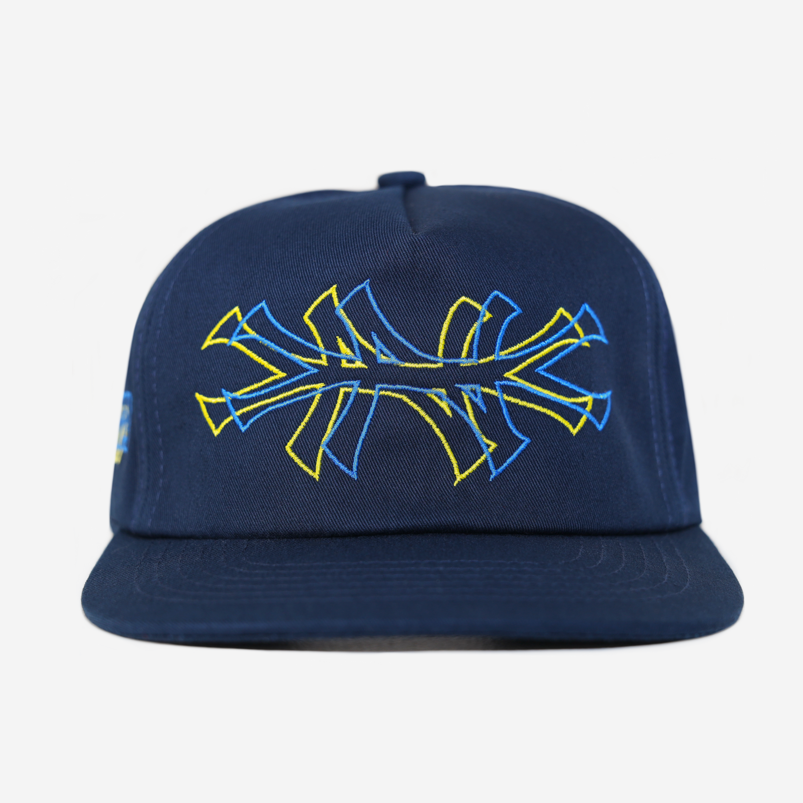 NY 2D HAT (BLUE/YELLOW)