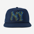 NY 2D HAT (BLUE/YELLOW)