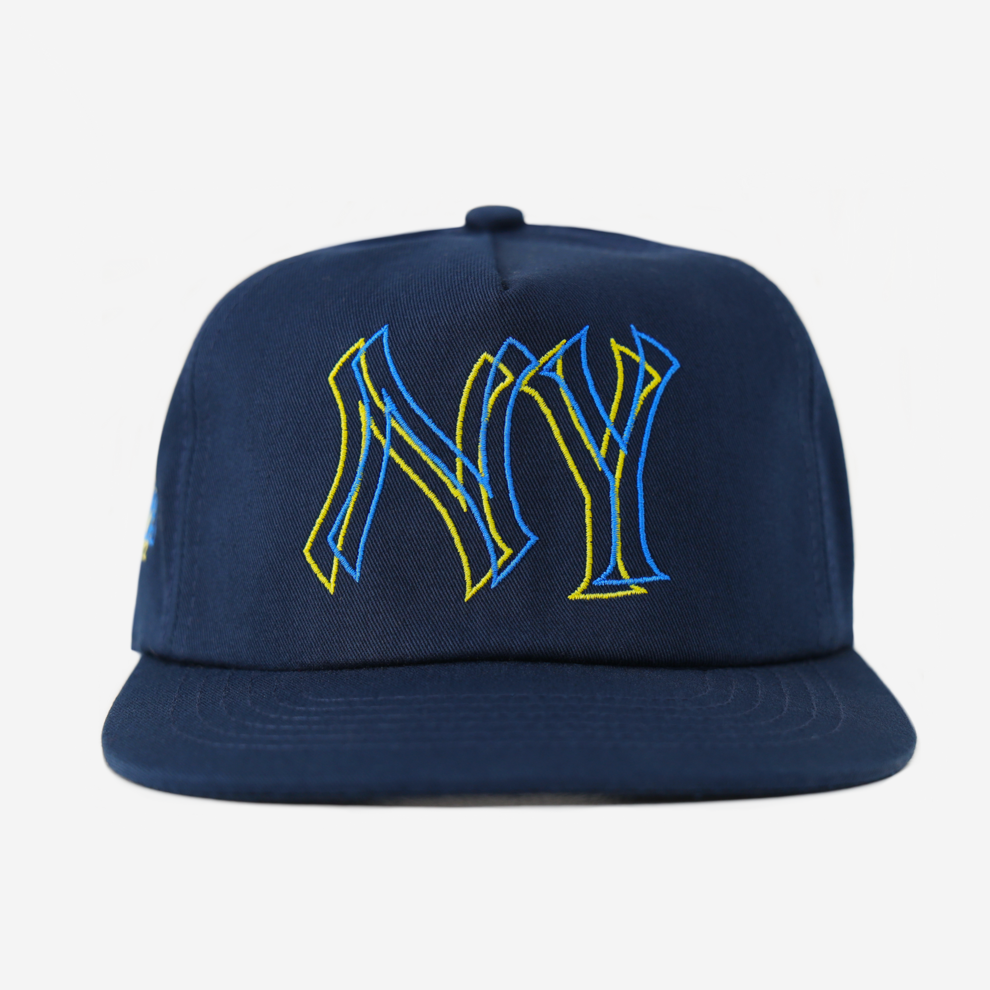 NY 2D HAT (BLUE/YELLOW)
