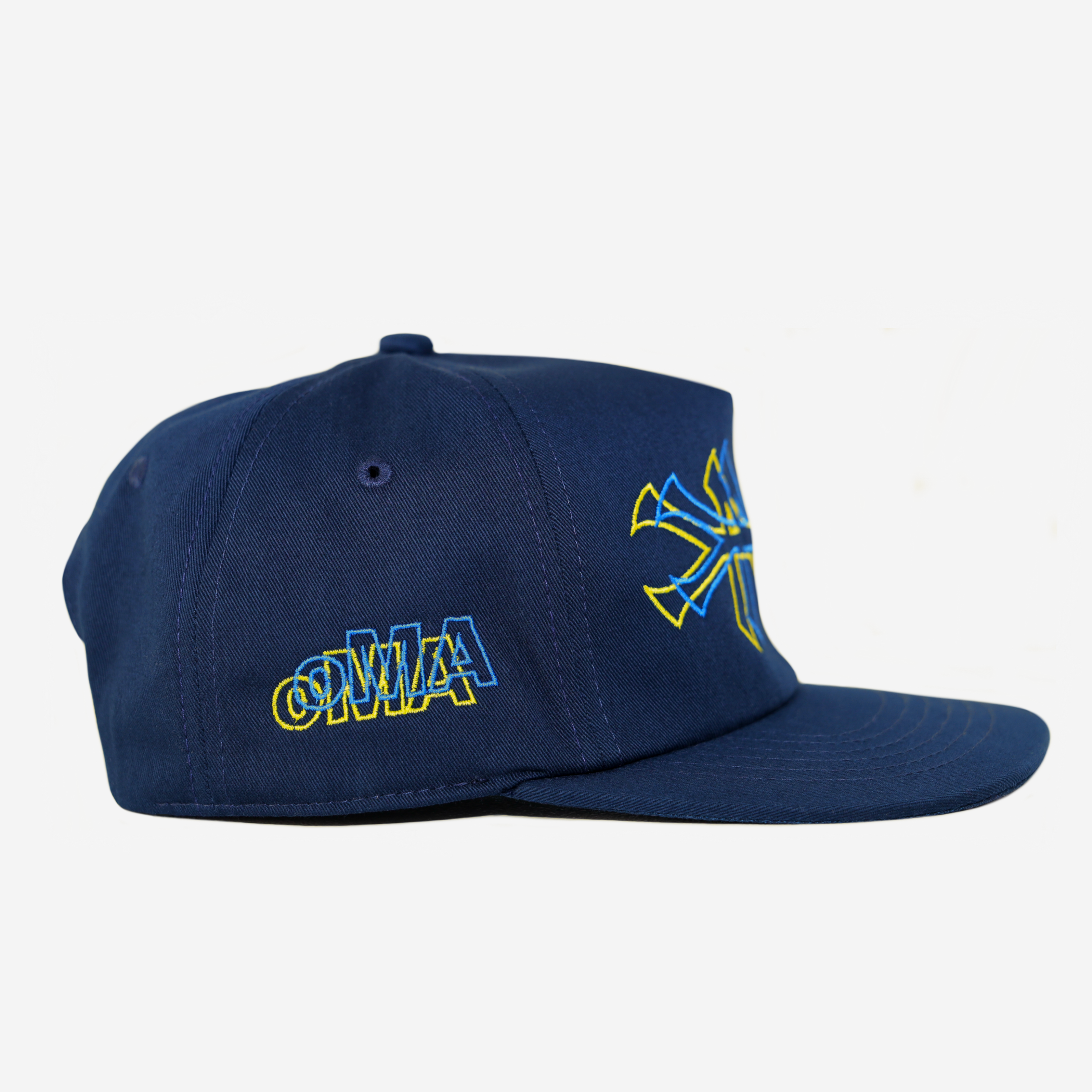 NY 2D HAT (BLUE/YELLOW)