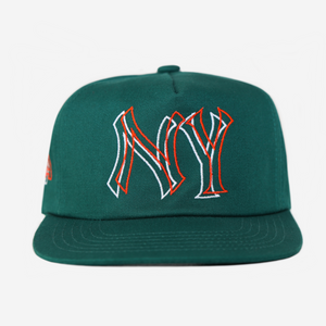 NY 2D HAT (GRN/ORG)