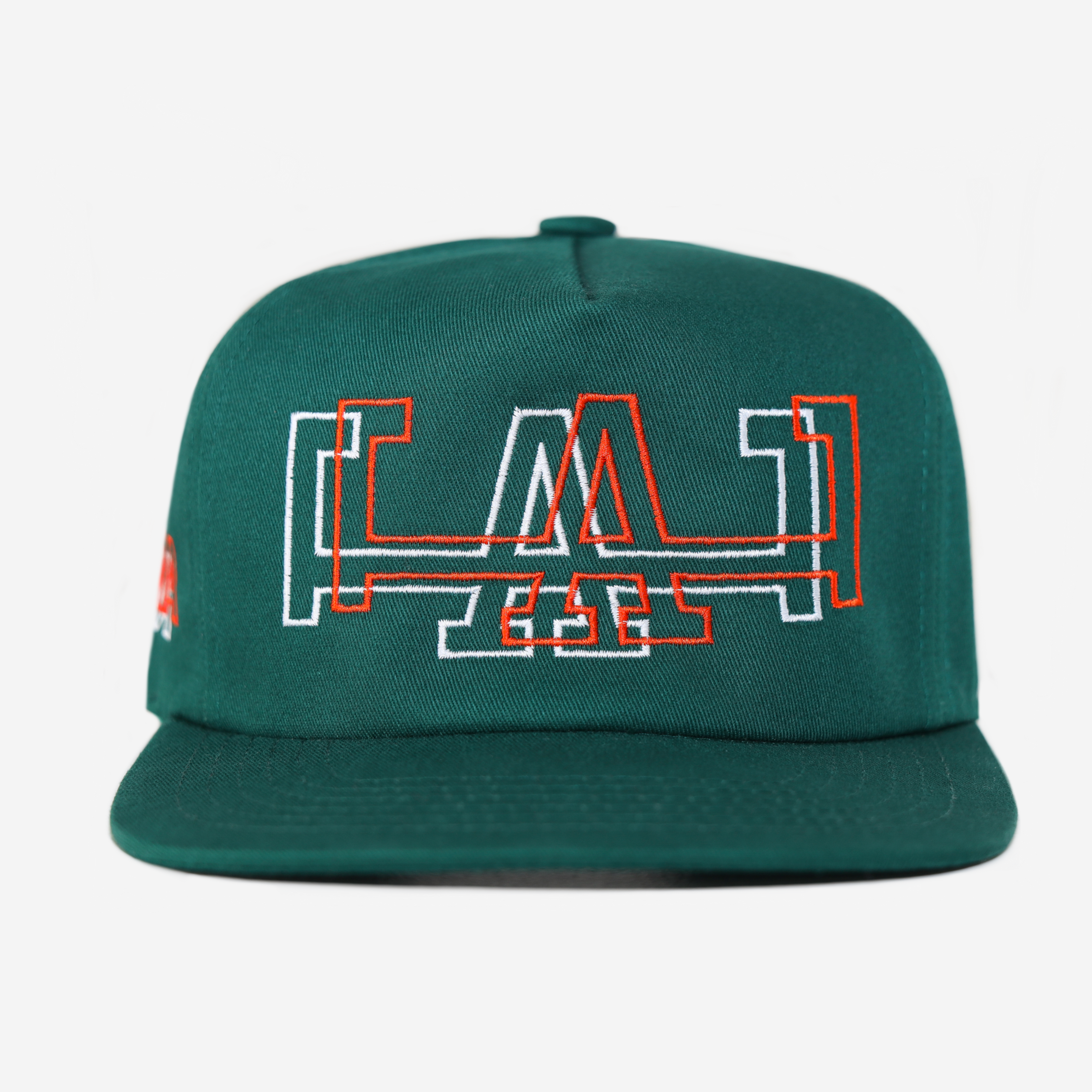 LA 2D HAT (GRN/ORG)