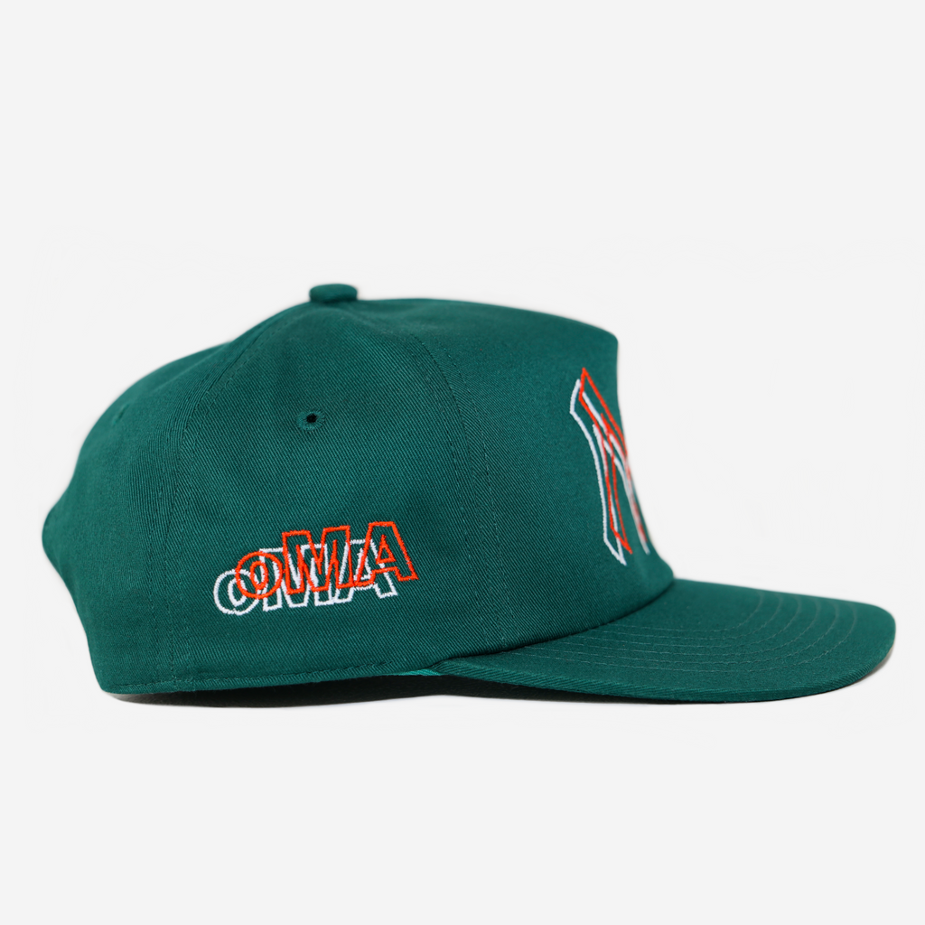 NY 2D HAT (GRN/ORG)