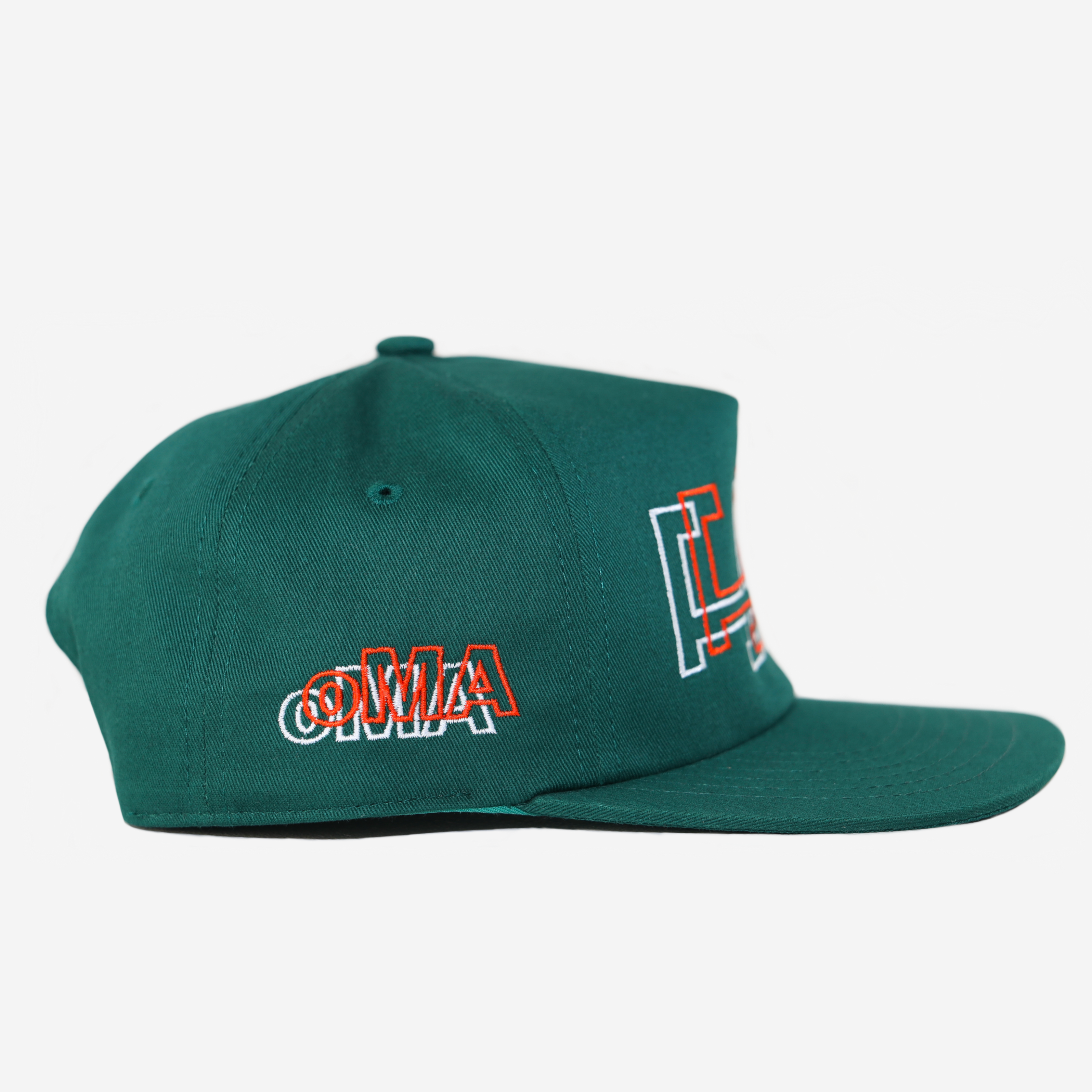 LA 2D HAT (GRN/ORG)