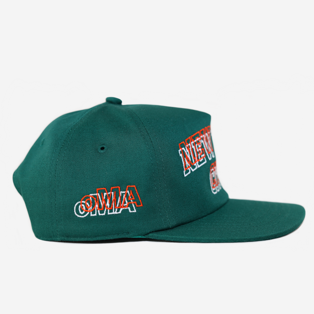 NEW YORK CITY 2D HAT (GRN/ORG)