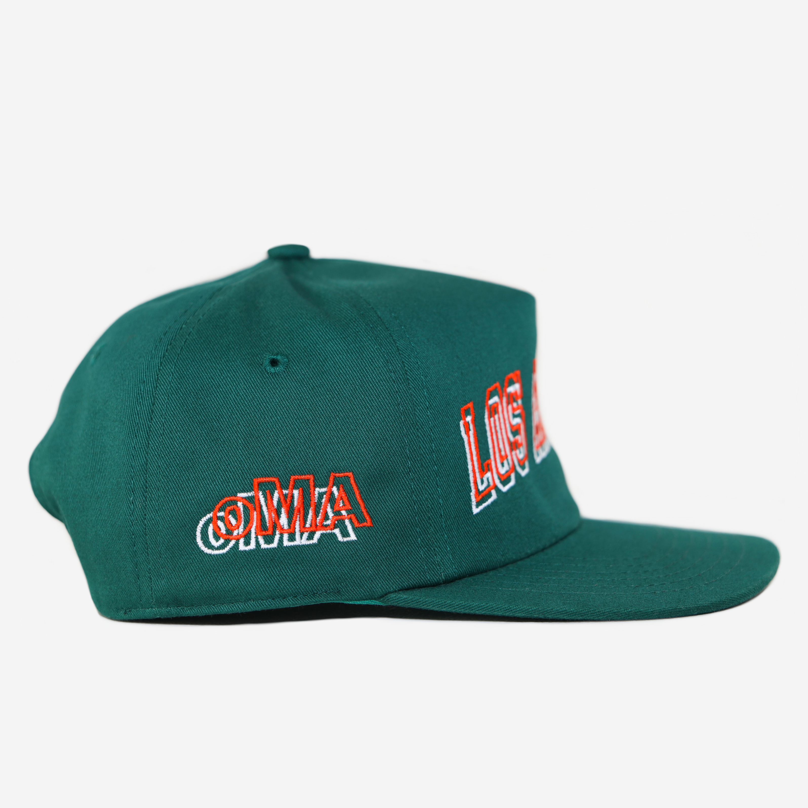 LoS ANGELES 2D HAT (GRN/ORG)