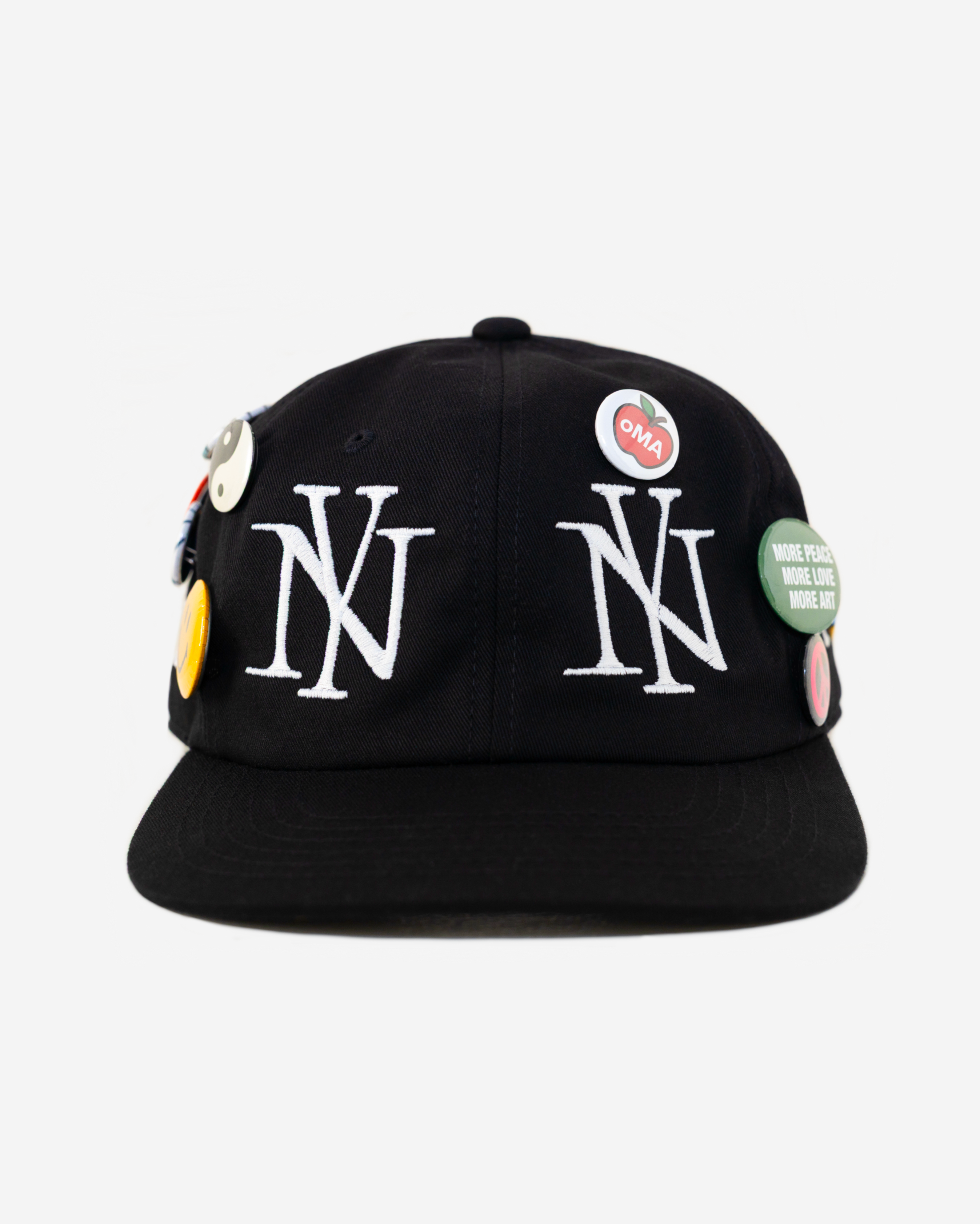 oLD NEW YoRK BUTToN HAT (BLACK)