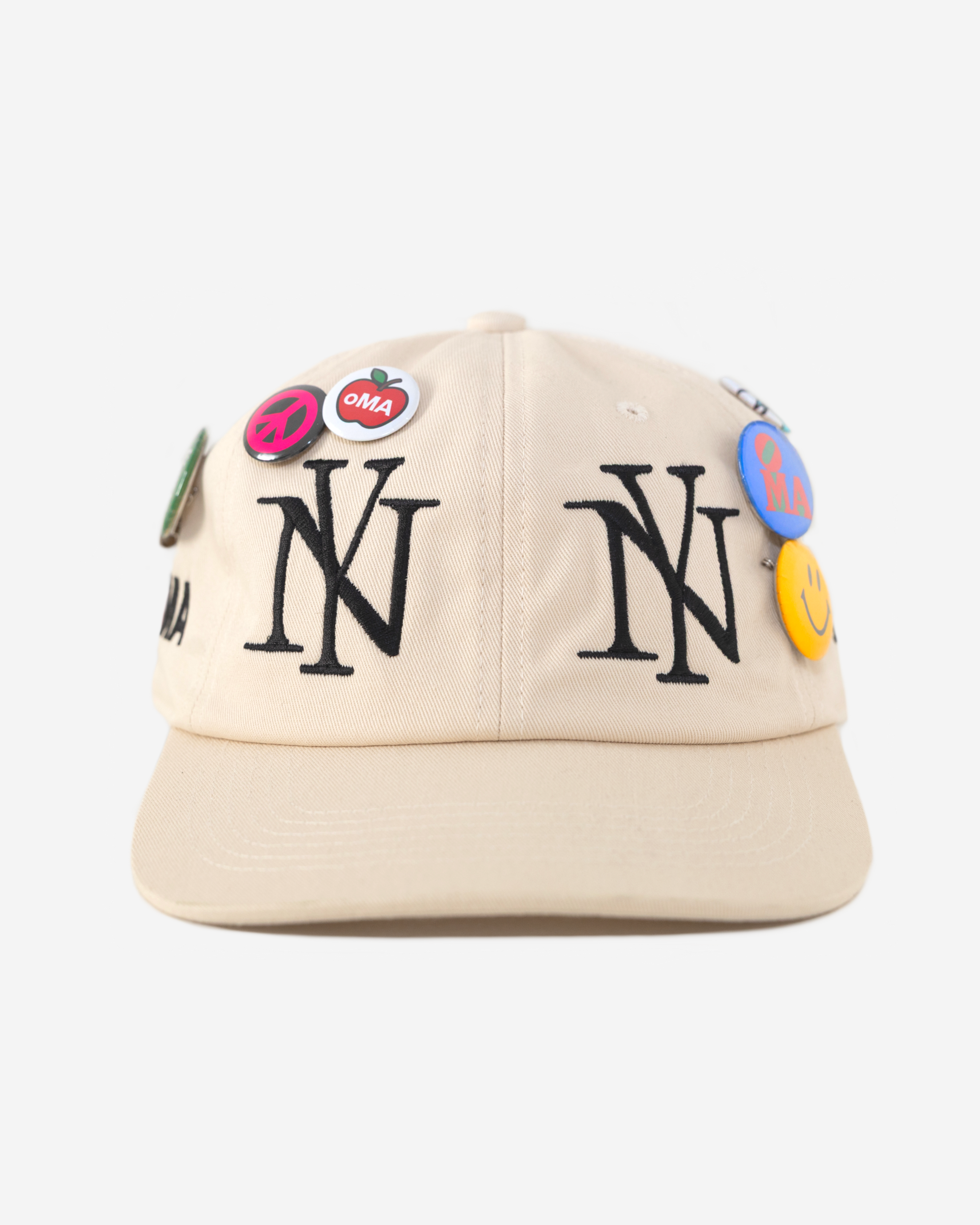 oLD NEW YoRK BUTToN HAT (CREAM)