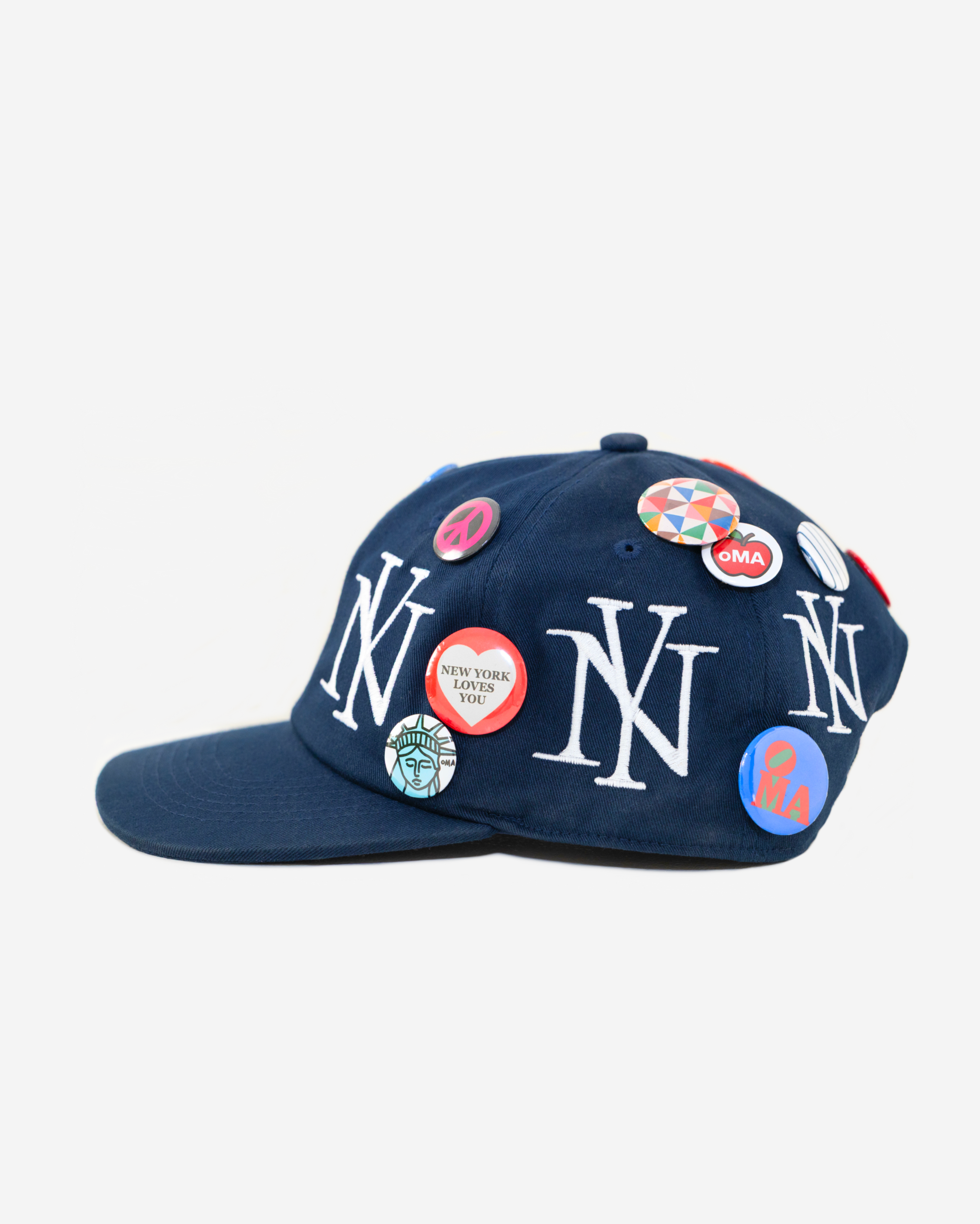 oLD NEW YoRK BUTToN HAT (NAVY)
