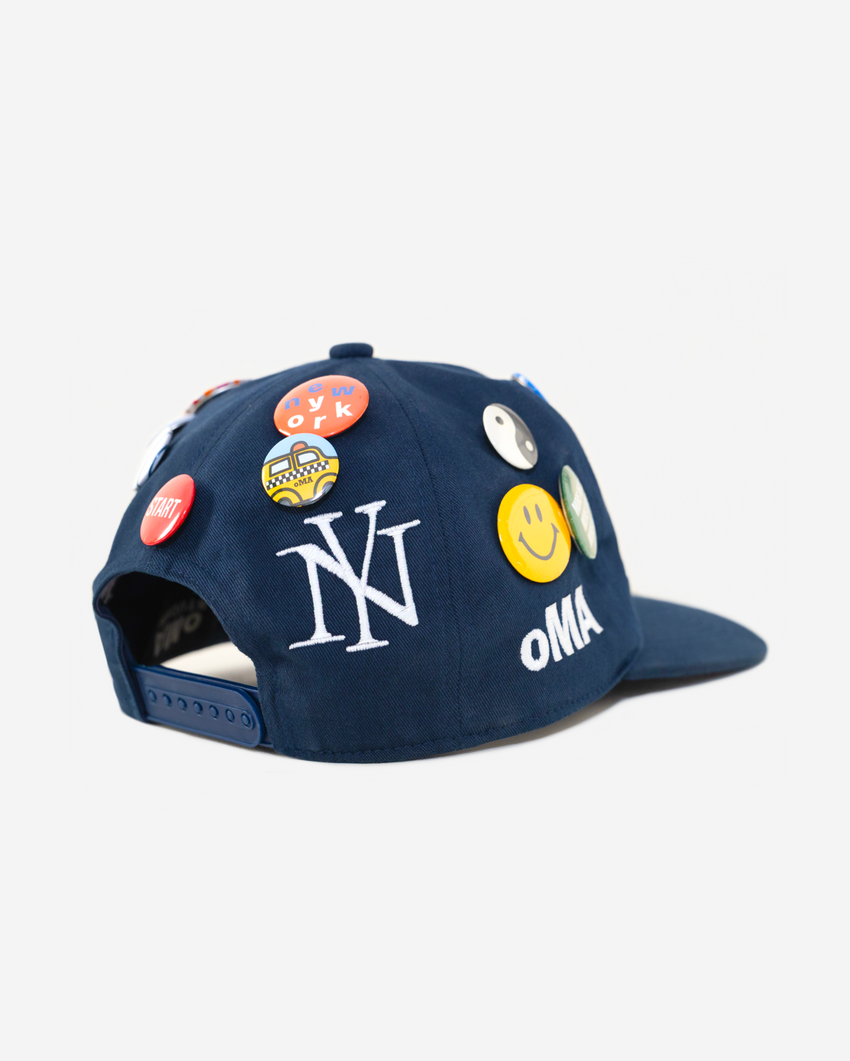 oLD NEW YoRK BUTToN HAT (NAVY)