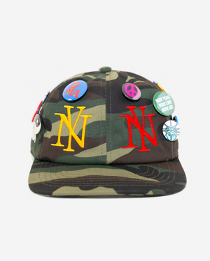 oLD NEW YoRK BUTToN HAT (MULTI CAMo)