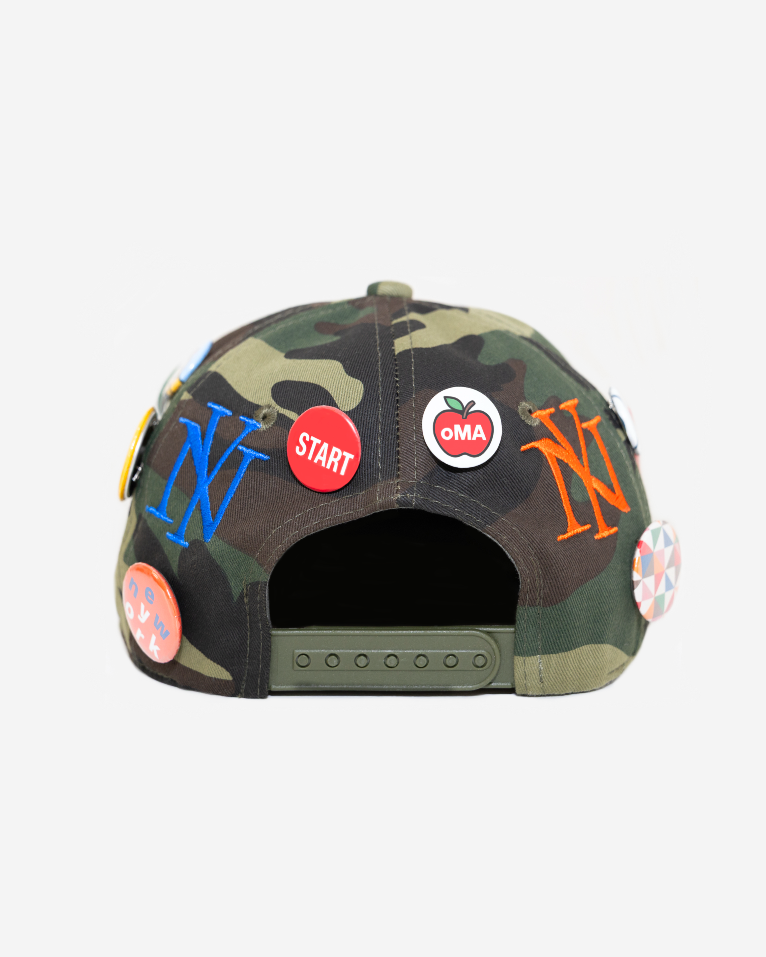 oLD NEW YoRK BUTToN HAT (MULTI CAMo)