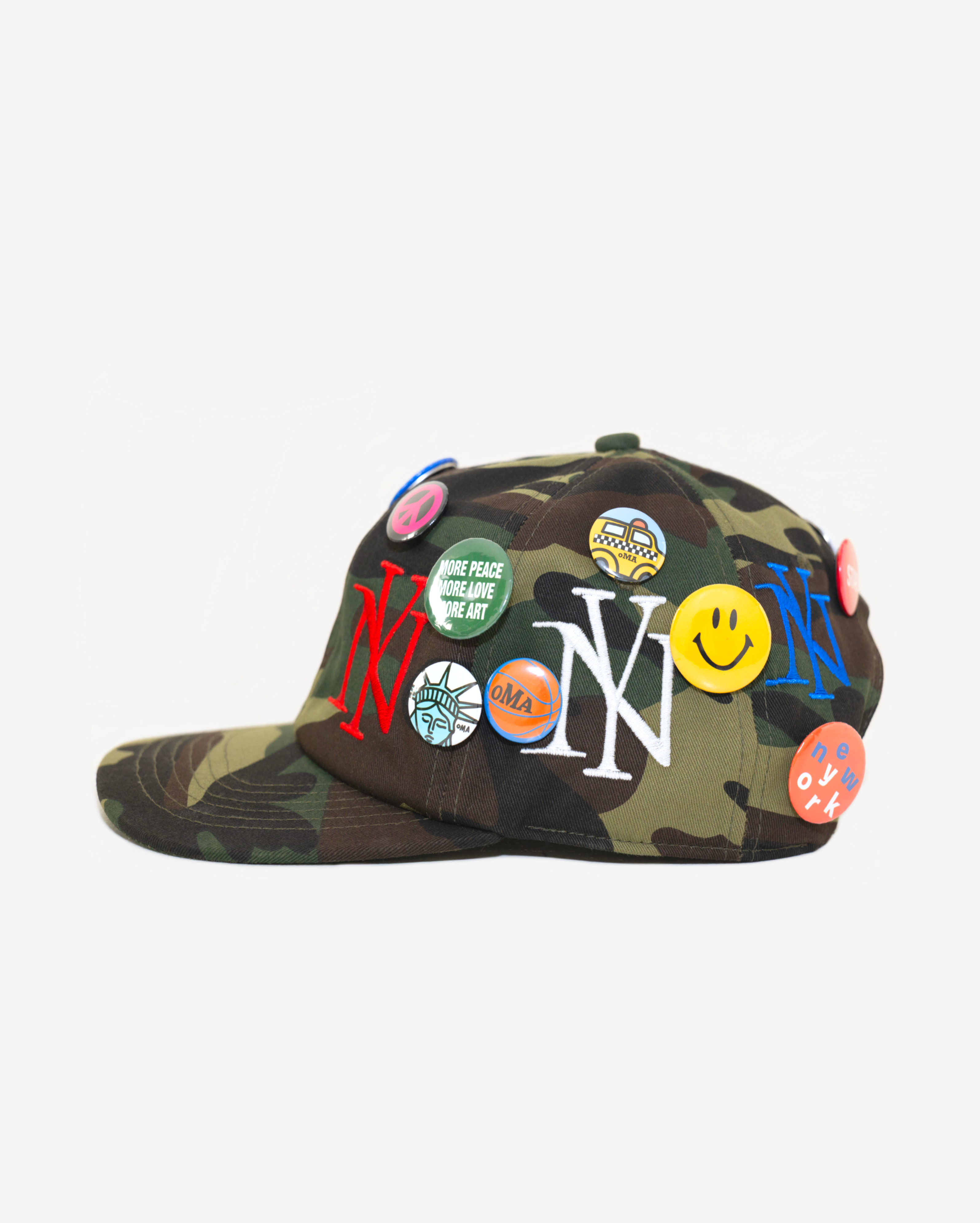 oLD NEW YoRK BUTToN HAT (MULTI CAMo)