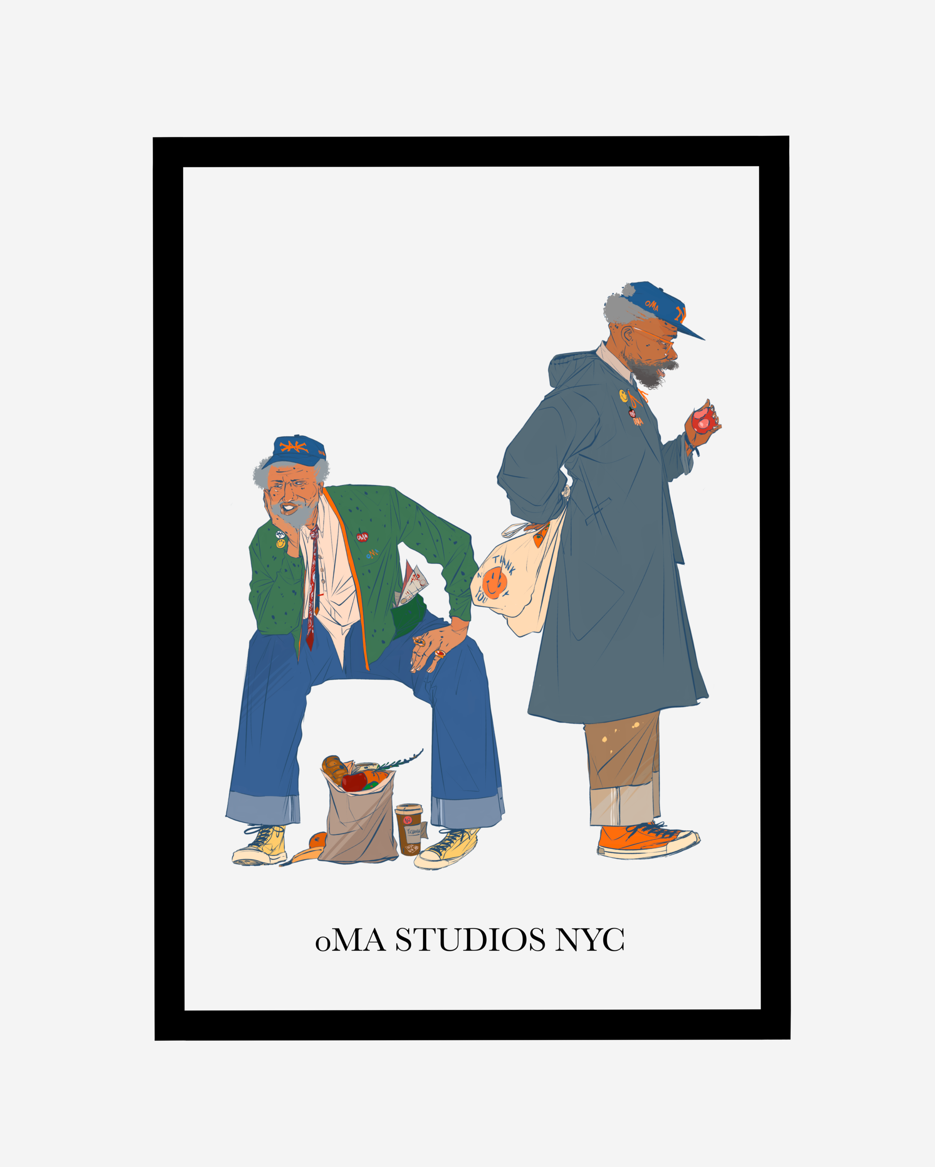 oLD NEW YoRK ART PRINT (V3)