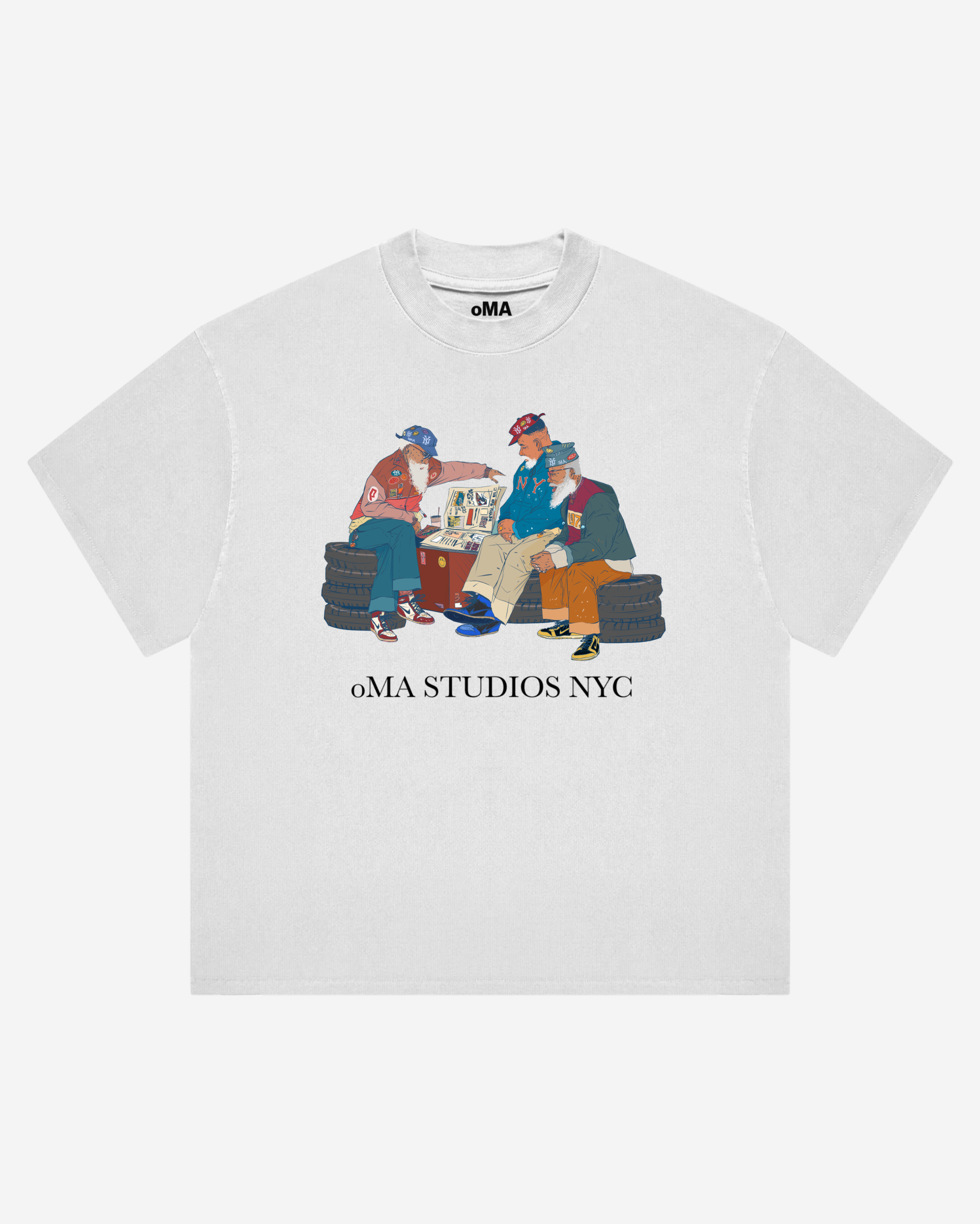 oLD NEW YoRK SHIRT V1 (WHITE)