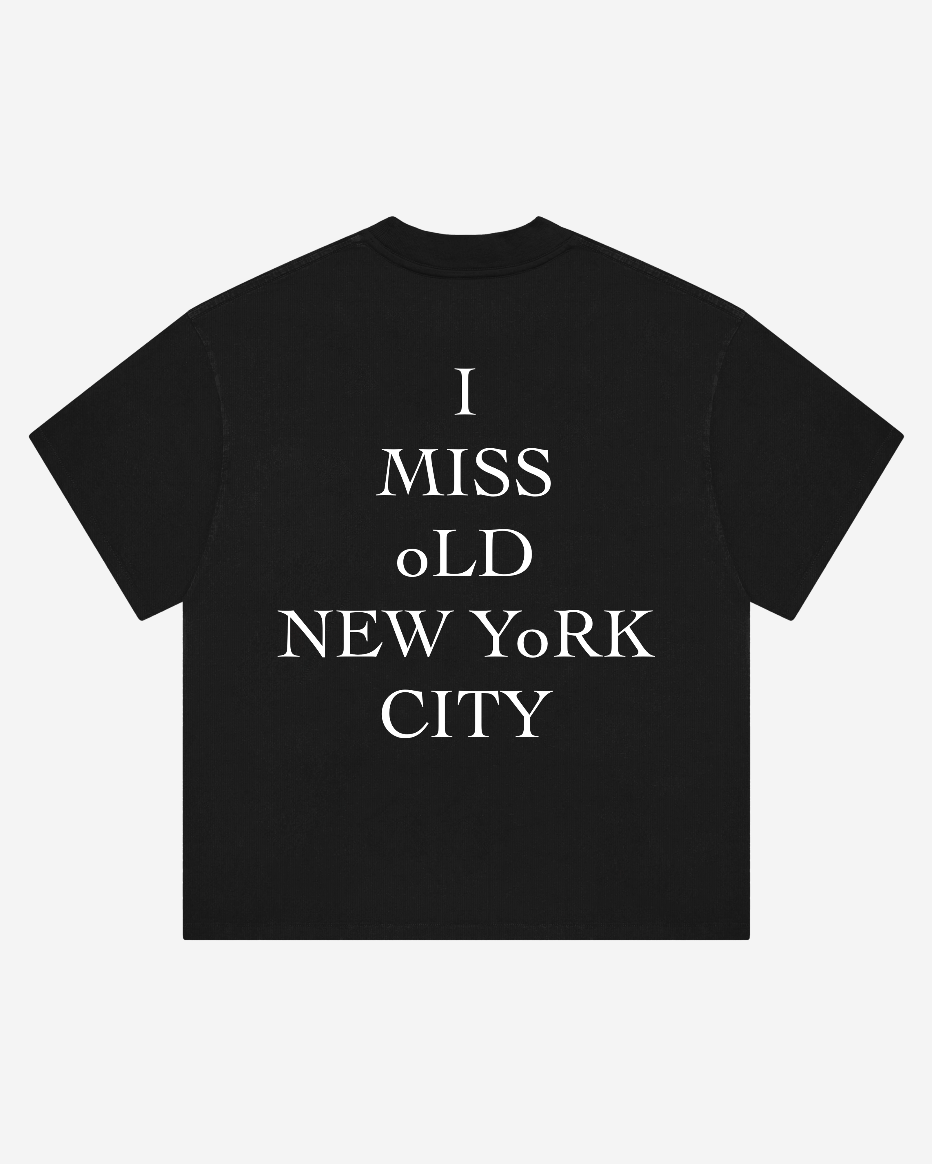oLD NEW YoRK V2 SHIRT (BLACK)