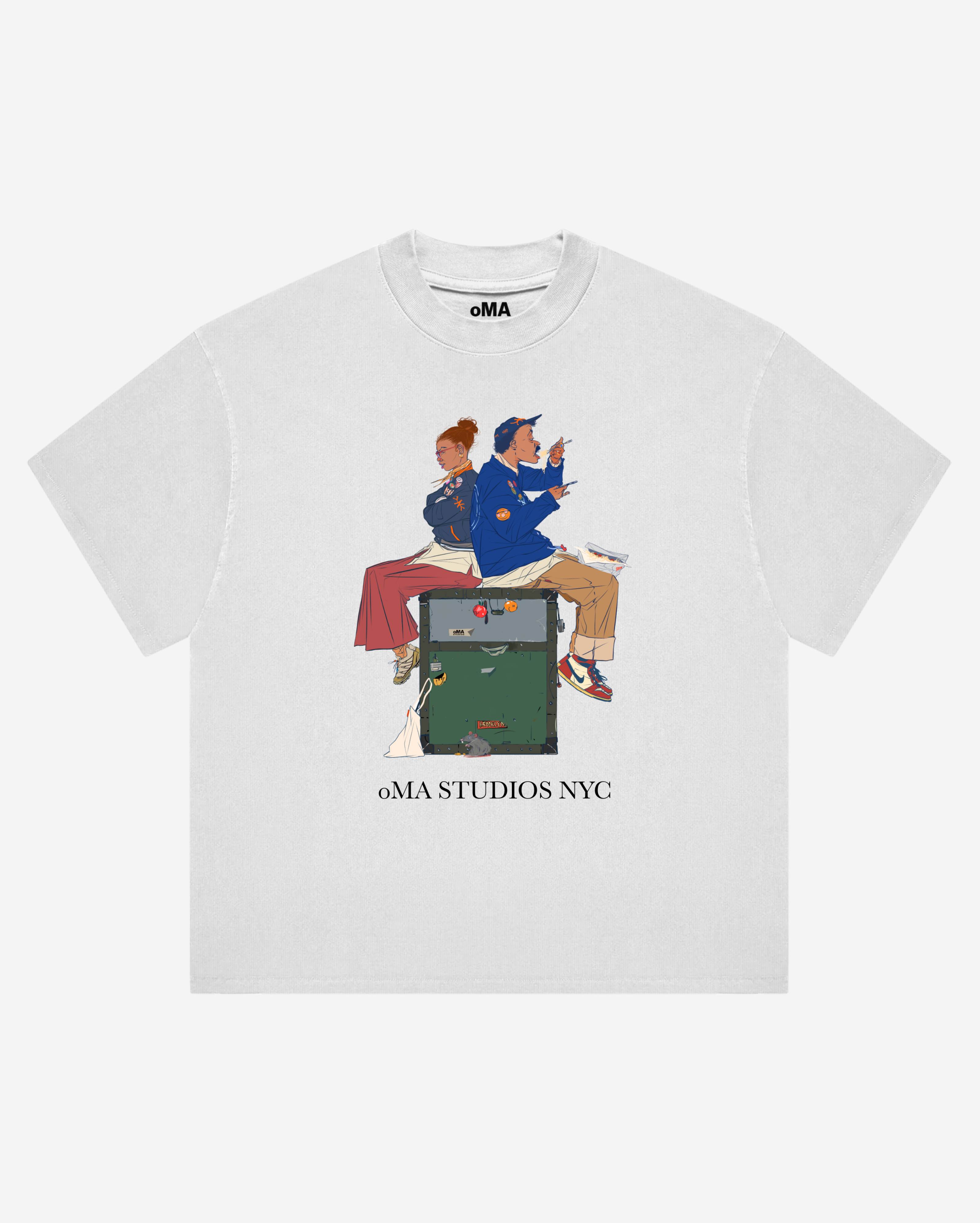 oLD NEW YoRK V2 SHIRT (WHITE)