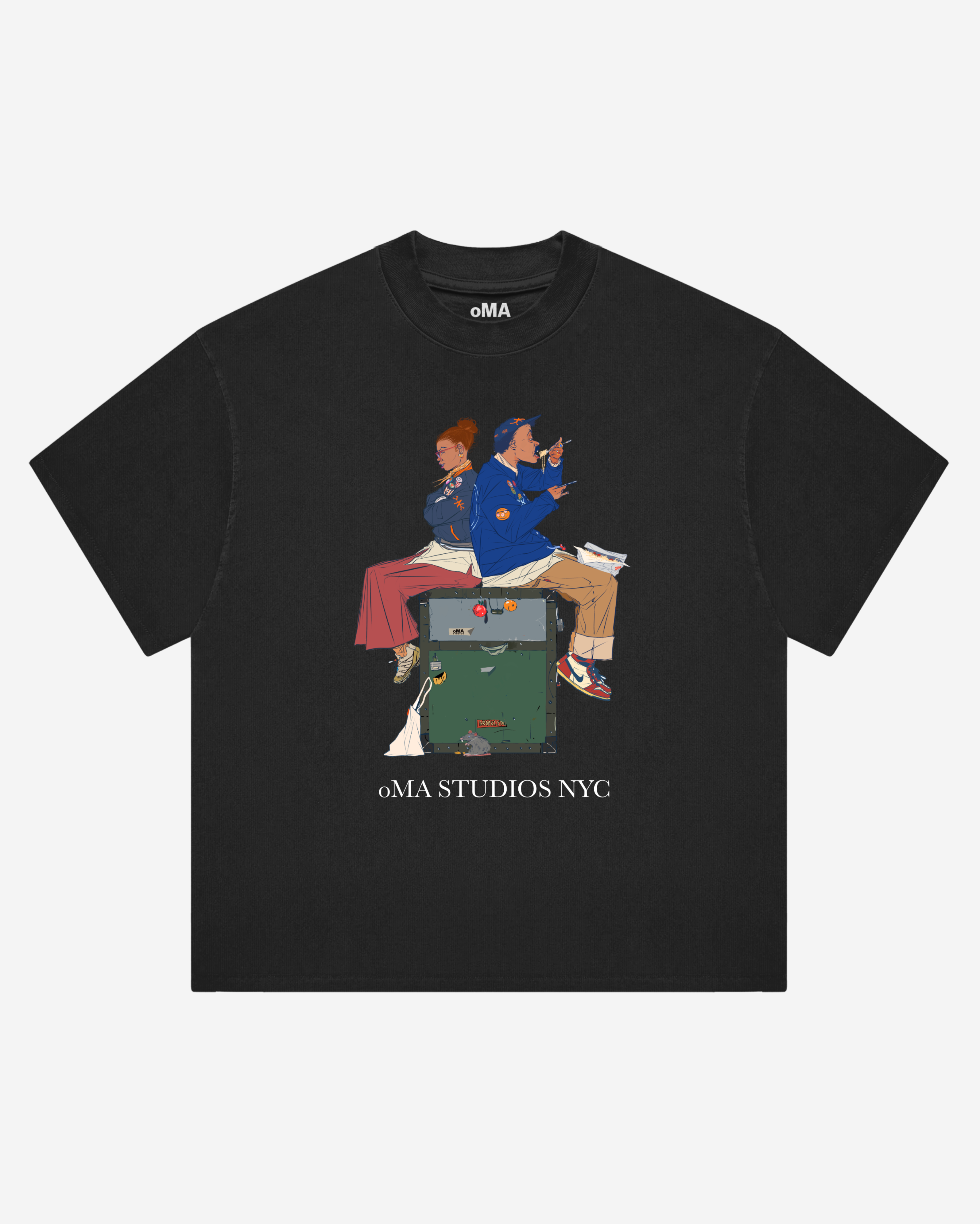 oLD NEW YoRK V2 SHIRT (BLACK)