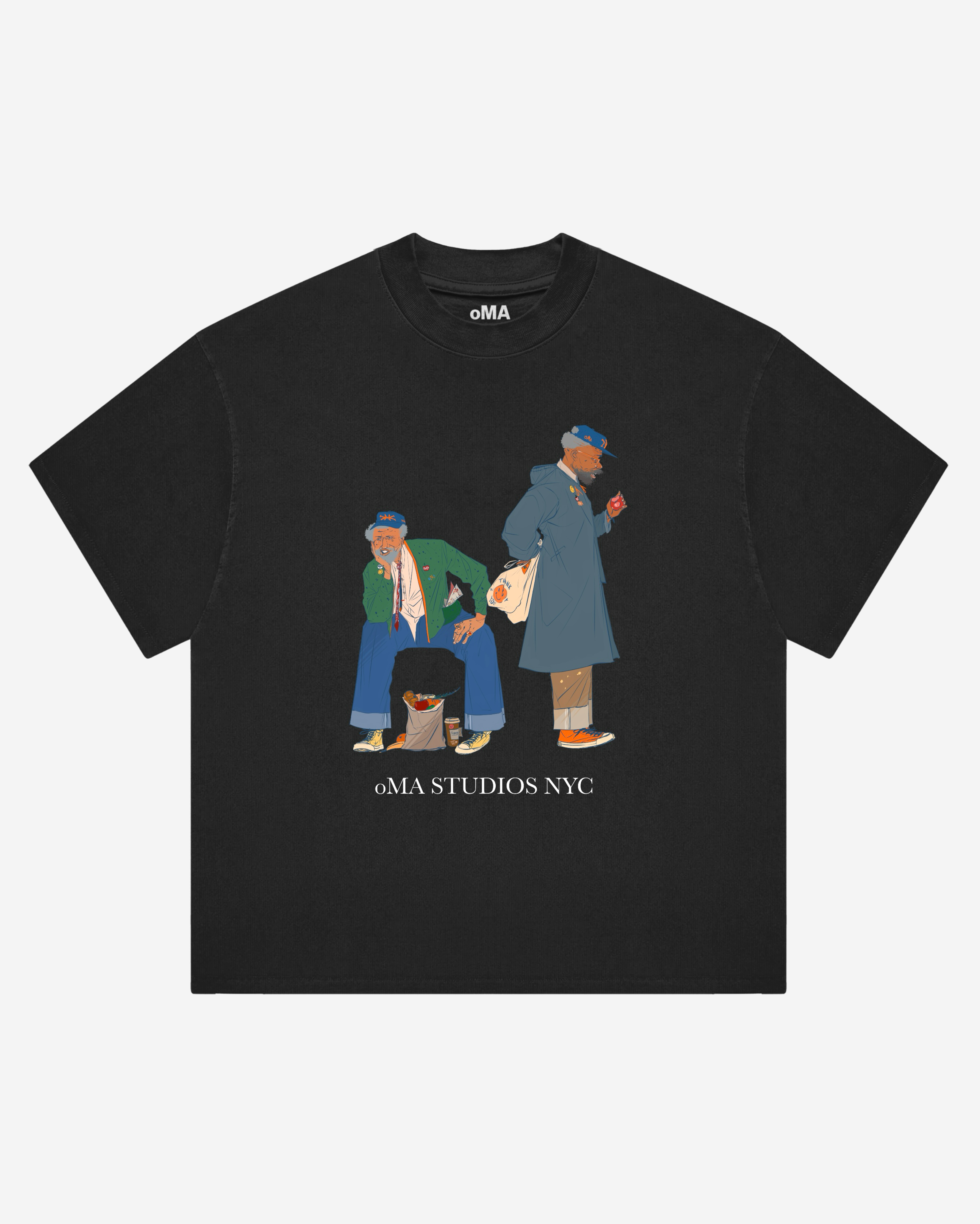 oLD NEW YoRK SHIRT V3 (BLACK)