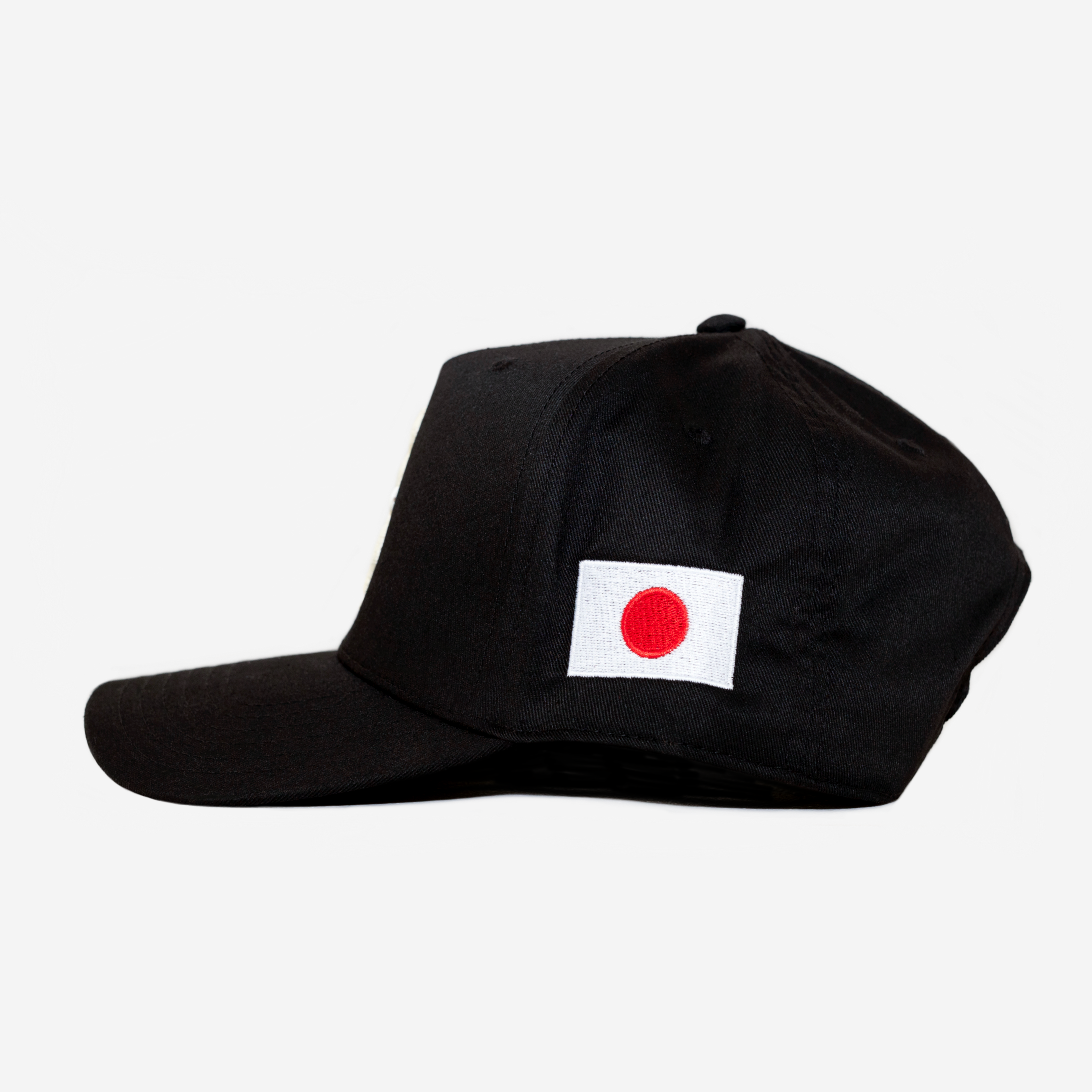 NY JAPAN CURVED BRIM HAT (BLACK)