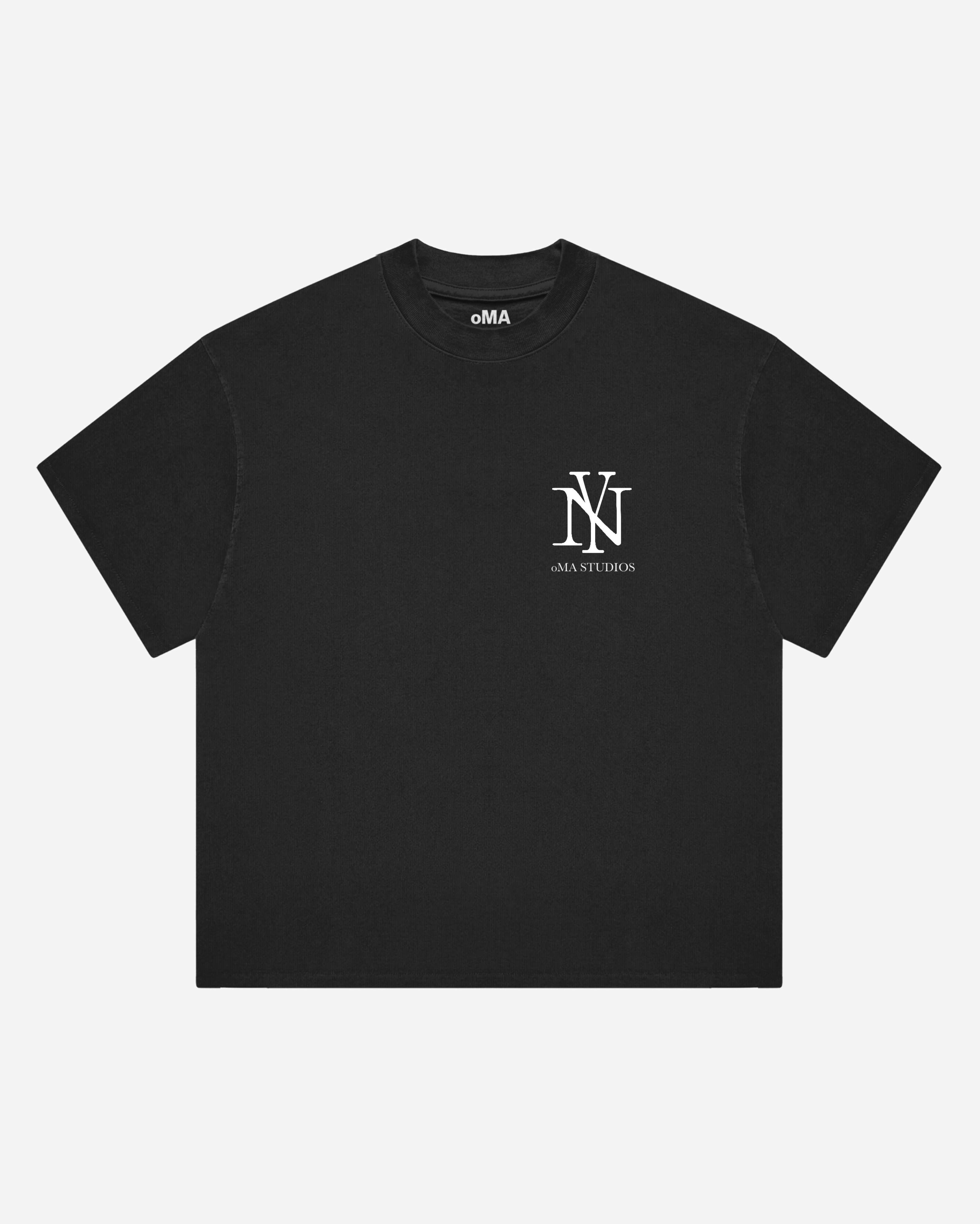 oLD NY LoGo T-SHIRT (BLACK)