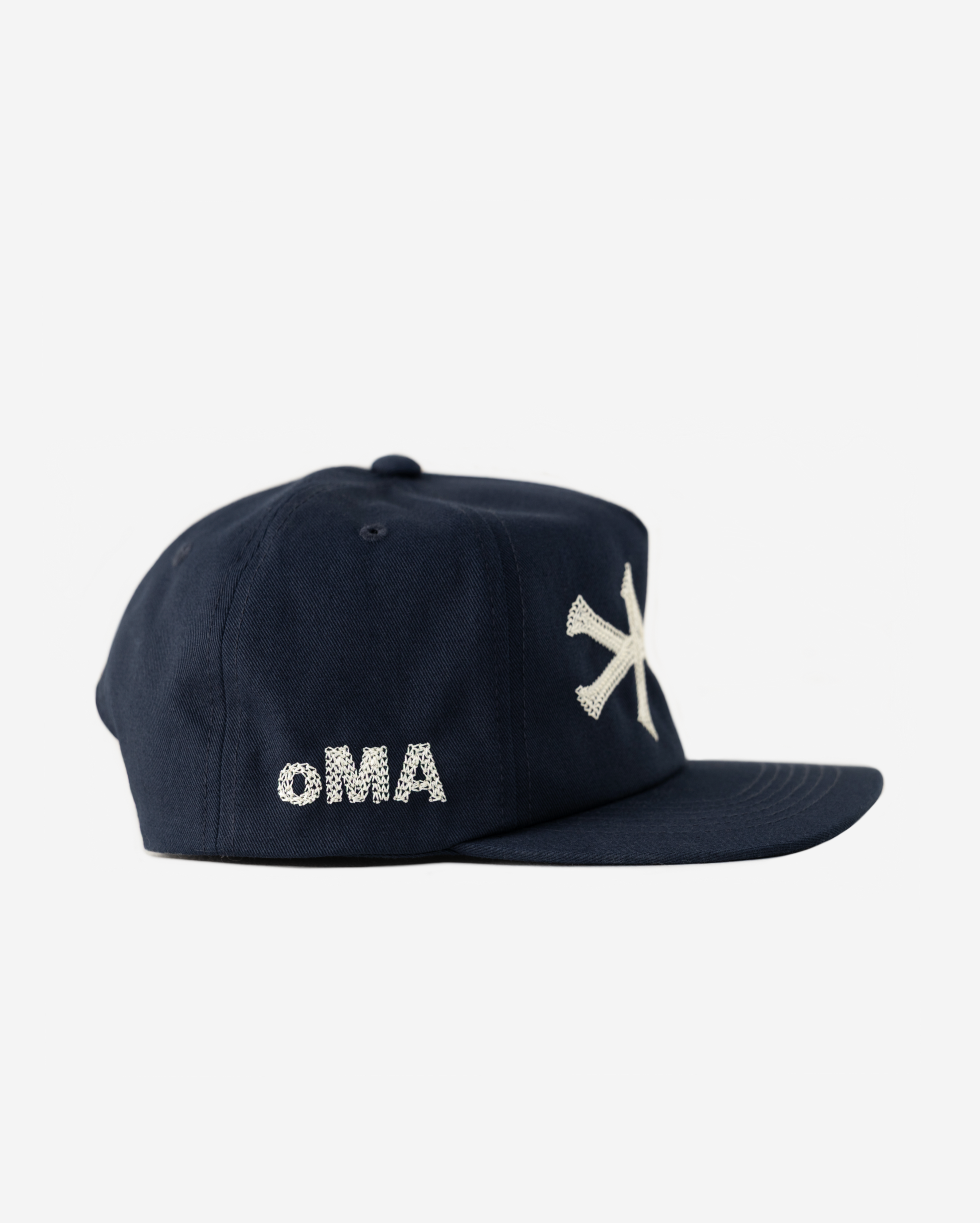 NEW YoRK CHAIN STITCH HAT (NAVY)