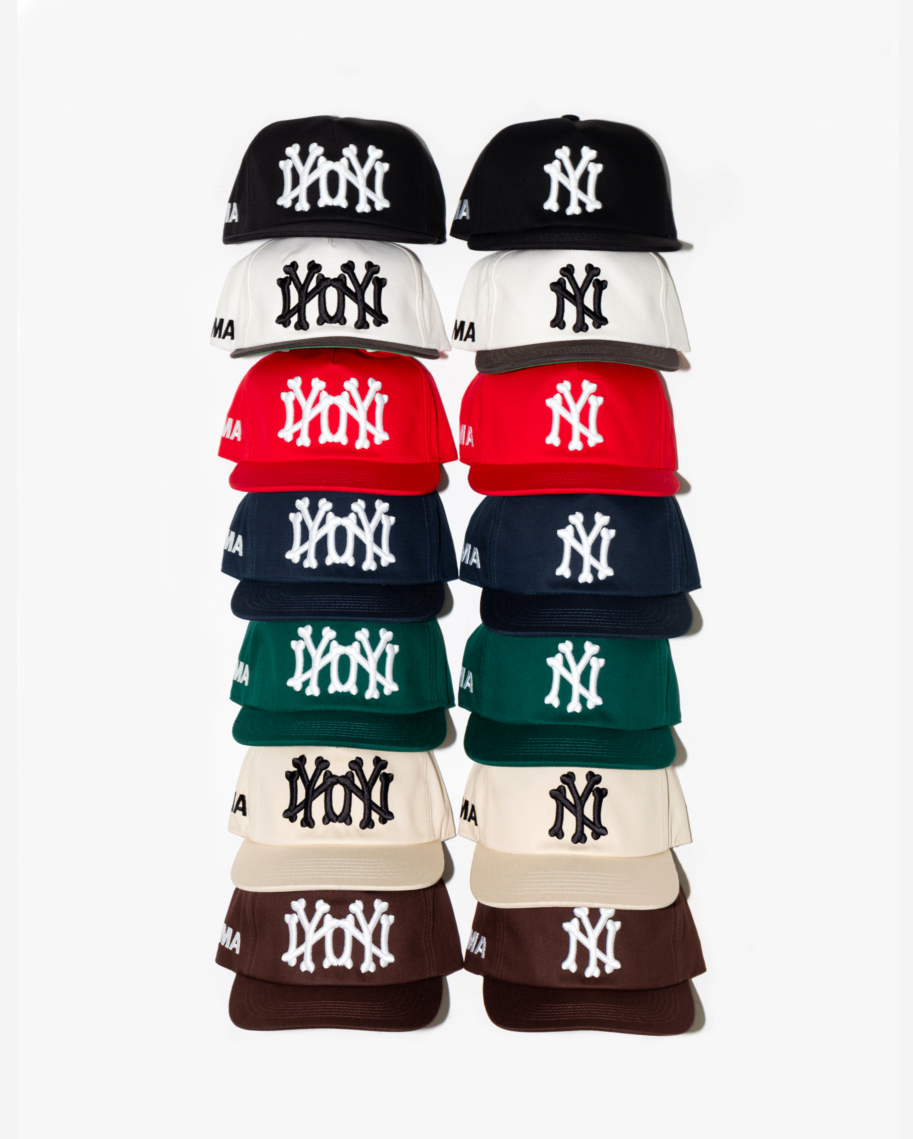 NY NY BoNES HAT (BLACK)