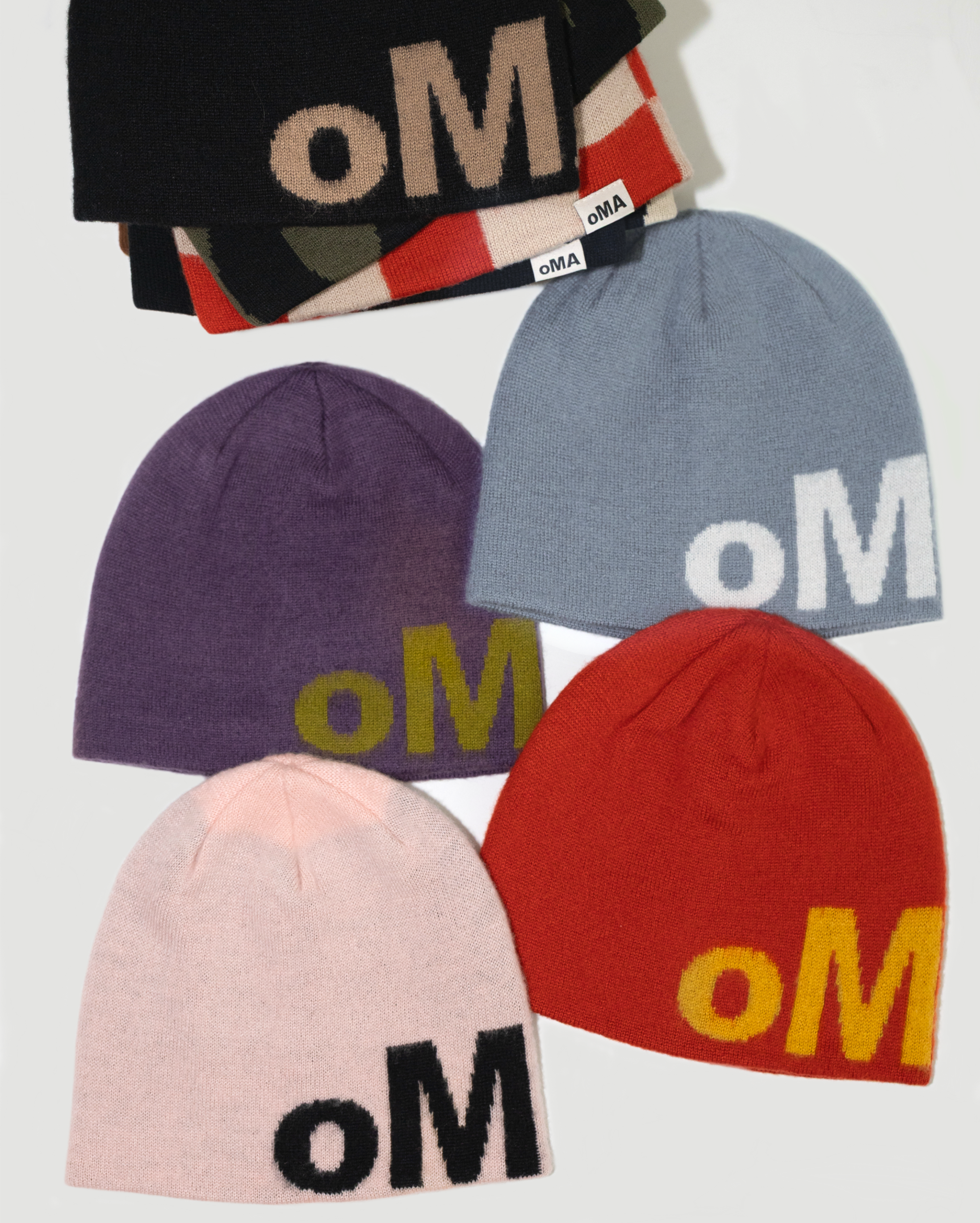MOHAIR LOGO SKULLY (CREAM)