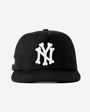 NY BONES HAT (BLACK)
