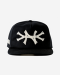 NY CHAIN STITCH HAT (BLACK)