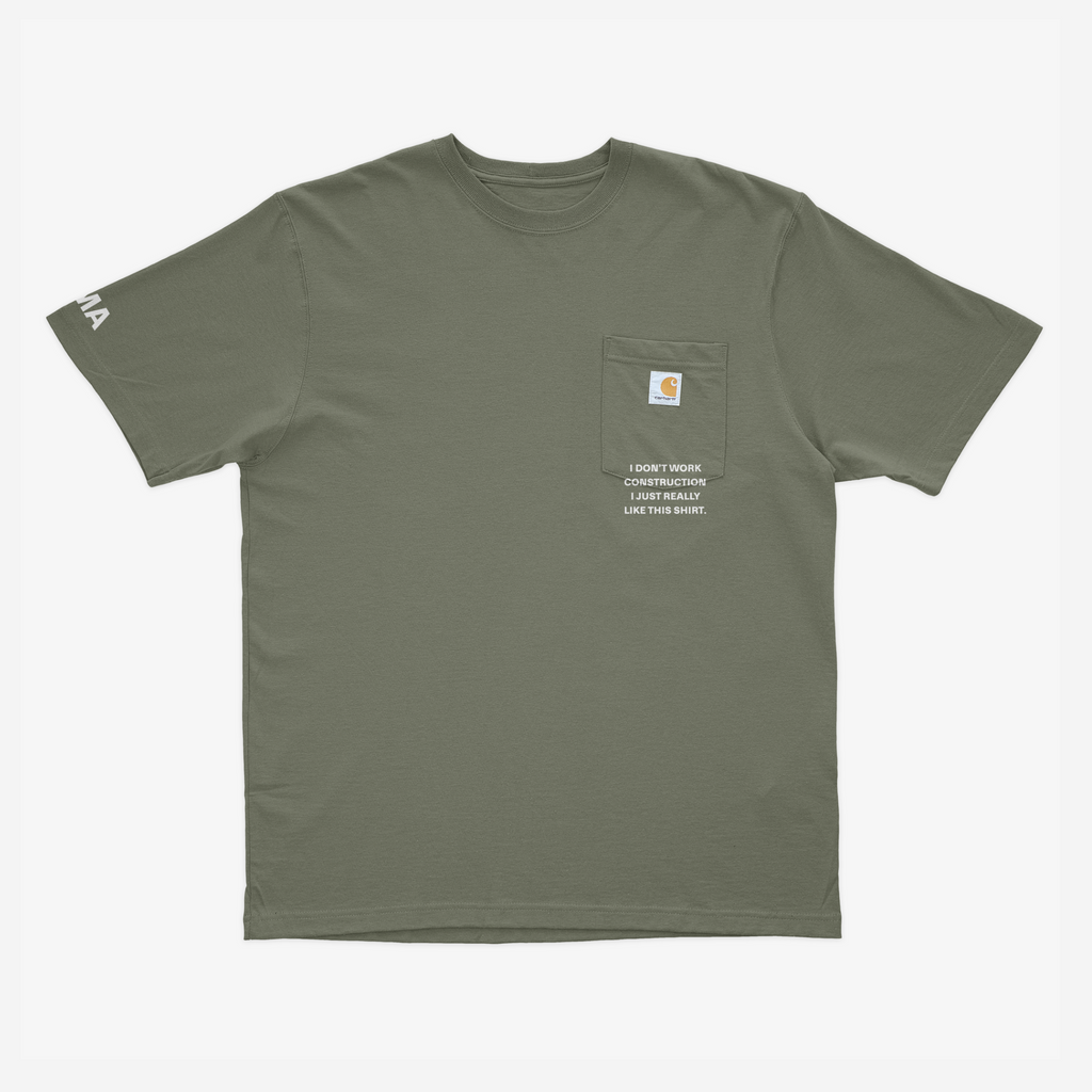IDWC CARHARTT TEE (ARMY)